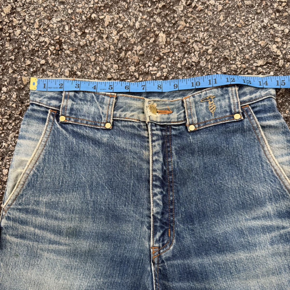 Trussardi VINTAGE TRUSSARDI FADED DENIM JEAN PANTS W29 Size US 29 - 6 Thumbnail