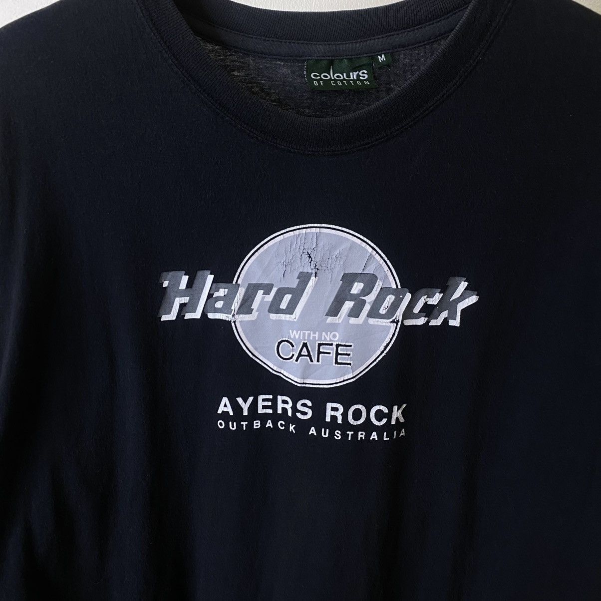 Vintage Y2K Ayers Rock Hard Rock With No Cafe Parody Funny Humor Tee Size US XL / EU 56 / 4 - 2 Thumbnail