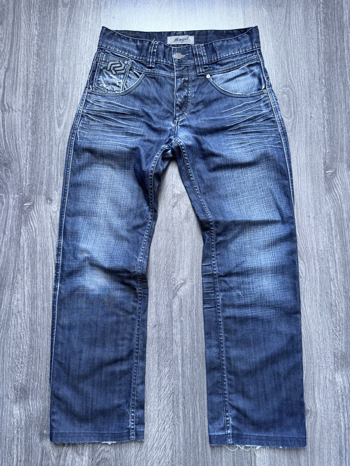 Japanese Brand × Vintage Y2K Vintage Japanese Brand Mogul 094 Washed Avantgarde Pants Size US 31 - 1 Thumbnail