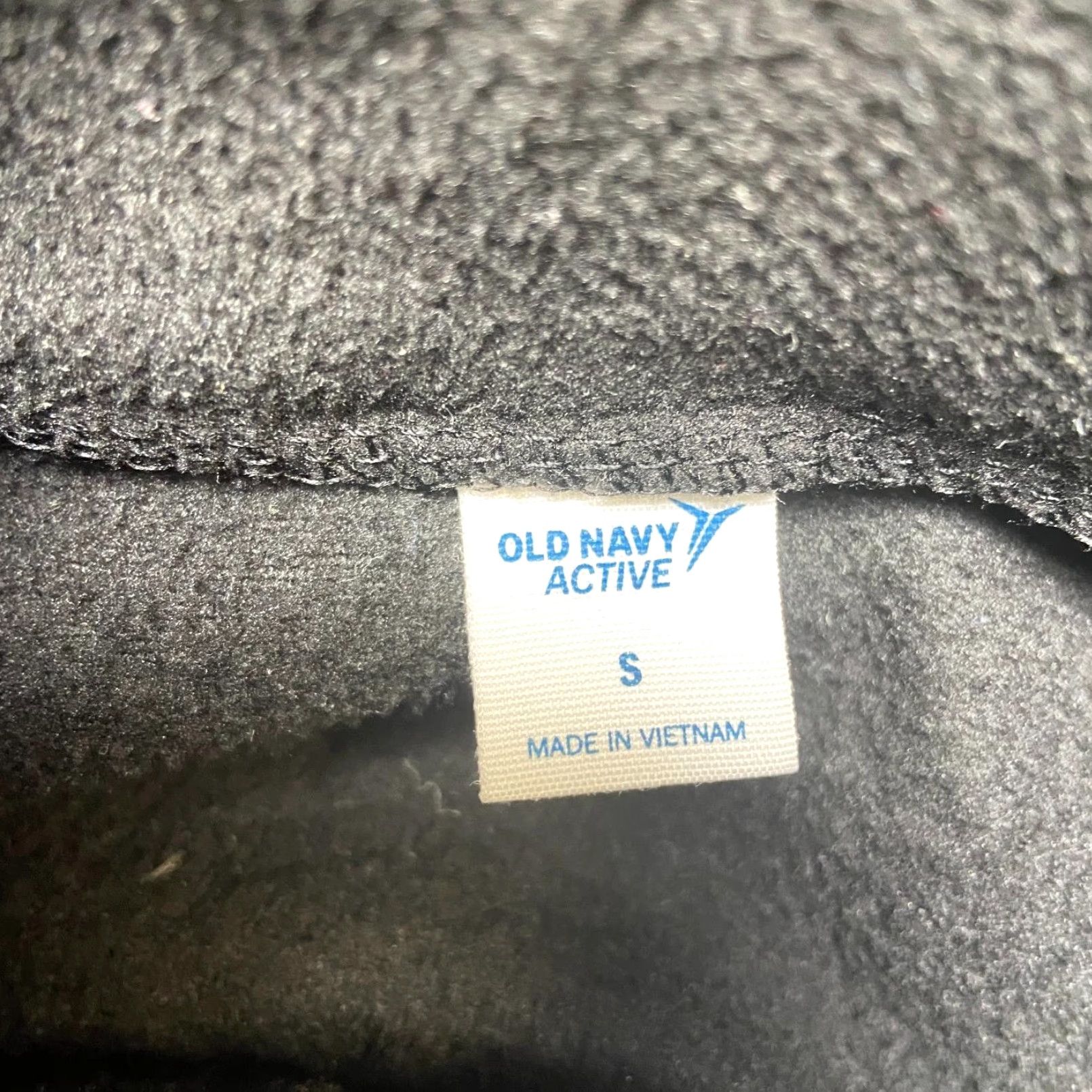Old Navy Old Navy Active Jacket Women Small Black Fleece Full Zip Mock Neck Raglan Sleeve Size S / US 4 / IT 40 - 7 Thumbnail