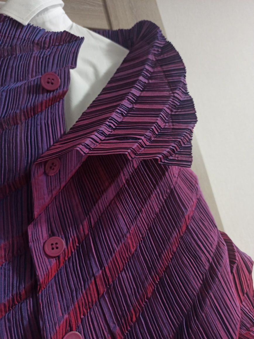Issey Miyake Issey Miyake Vintage Blouse Shirt Iridescent Size M / US 6-8 / IT 42-44 - 4 Thumbnail