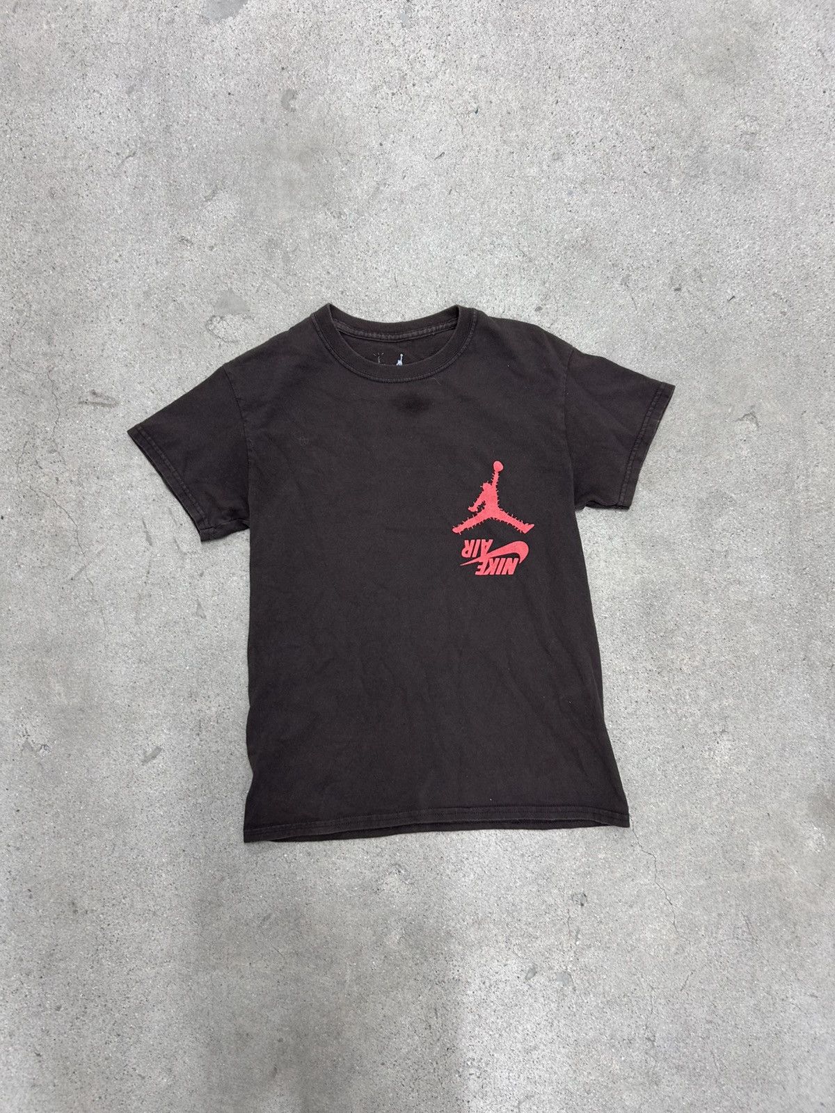 Travis Scott Nike air cactus jack brown and red tshirt Size US S / EU 44-46 / 1 - 1 Thumbnail