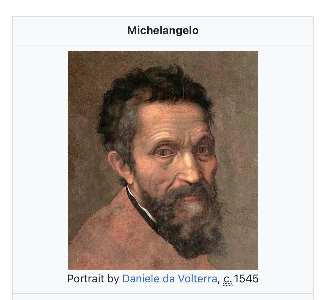 Vintage 90’s ARTWORK BY “ MICHELANGELO “ , 1475-1564 Size US XXL / EU 58 / 5 - 5 Thumbnail