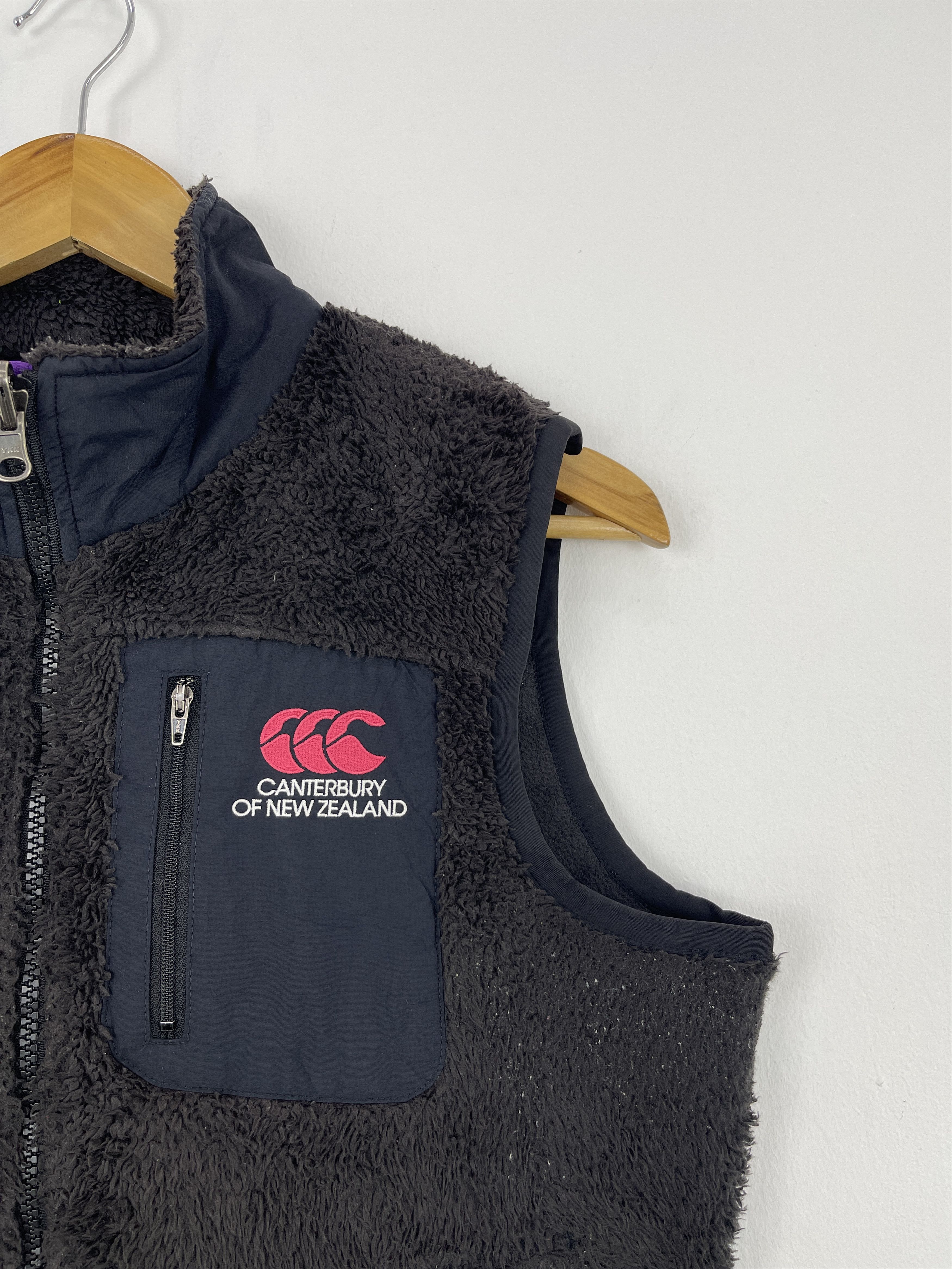 Canterbury of New Zealand Vtg Canterbury Of New Zealand Retro Fleece Vest JA0001 Size US M / EU 48-50 / 2 - 7 Thumbnail