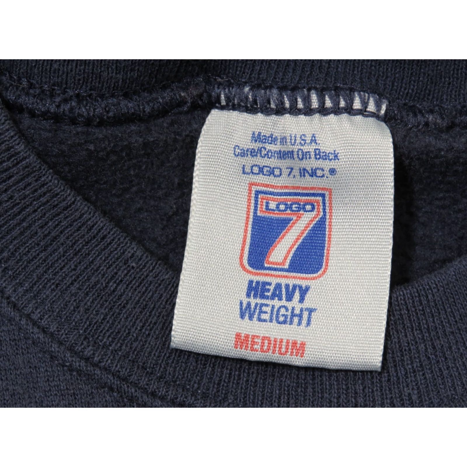Logo 7 VINTAGE Logo 7 Dallas Cowboys Navy Graphic Sweatshirt M Men Crew Neck Long Sleeve Pullover Cotton Blue Graphic Print Size US M / EU 48-50 / 2 - 4 Thumbnail