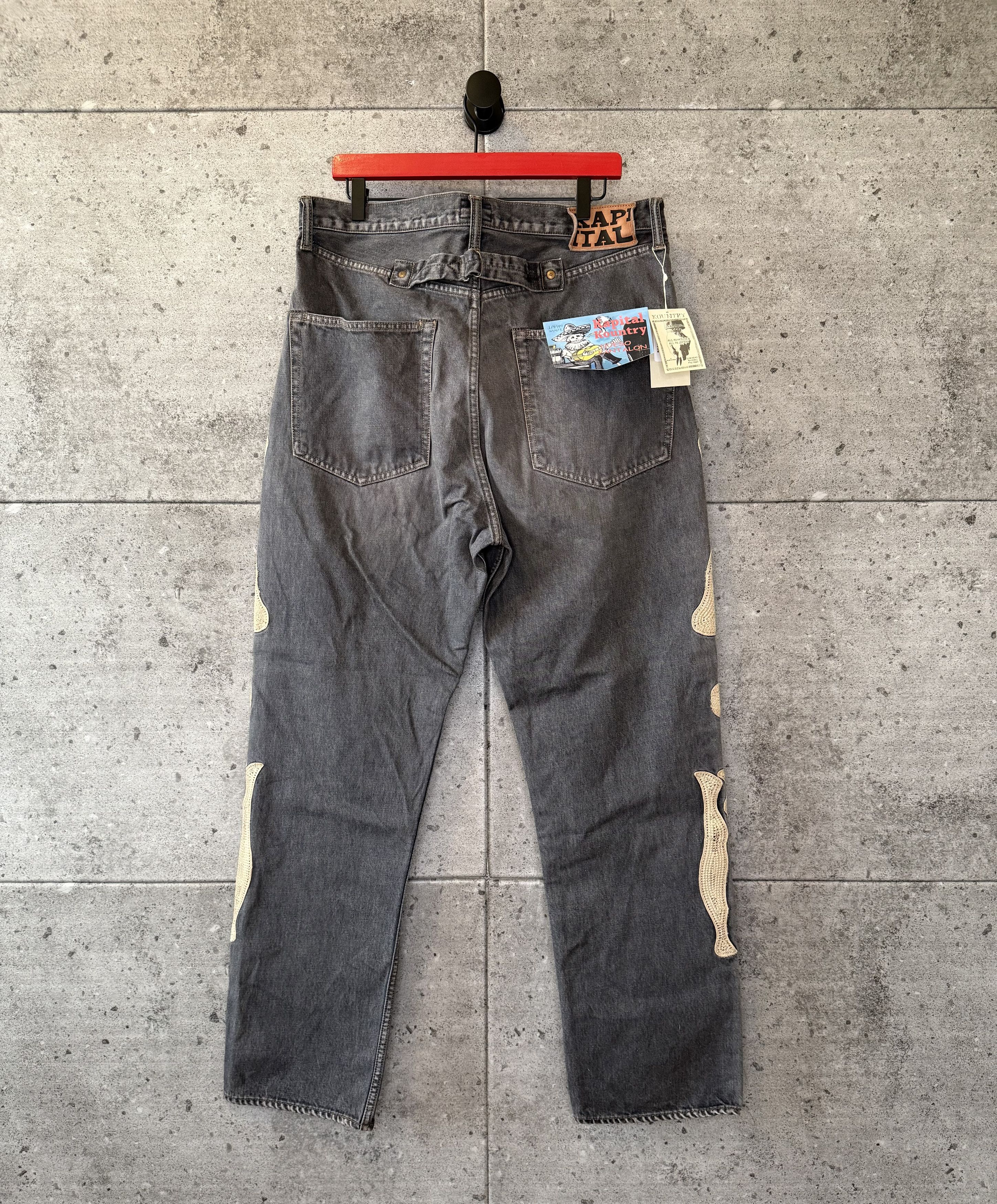 Japanese Brand × Kapital Kapital skeleton bone denim Size US 38 / EU 54 - 2 Thumbnail