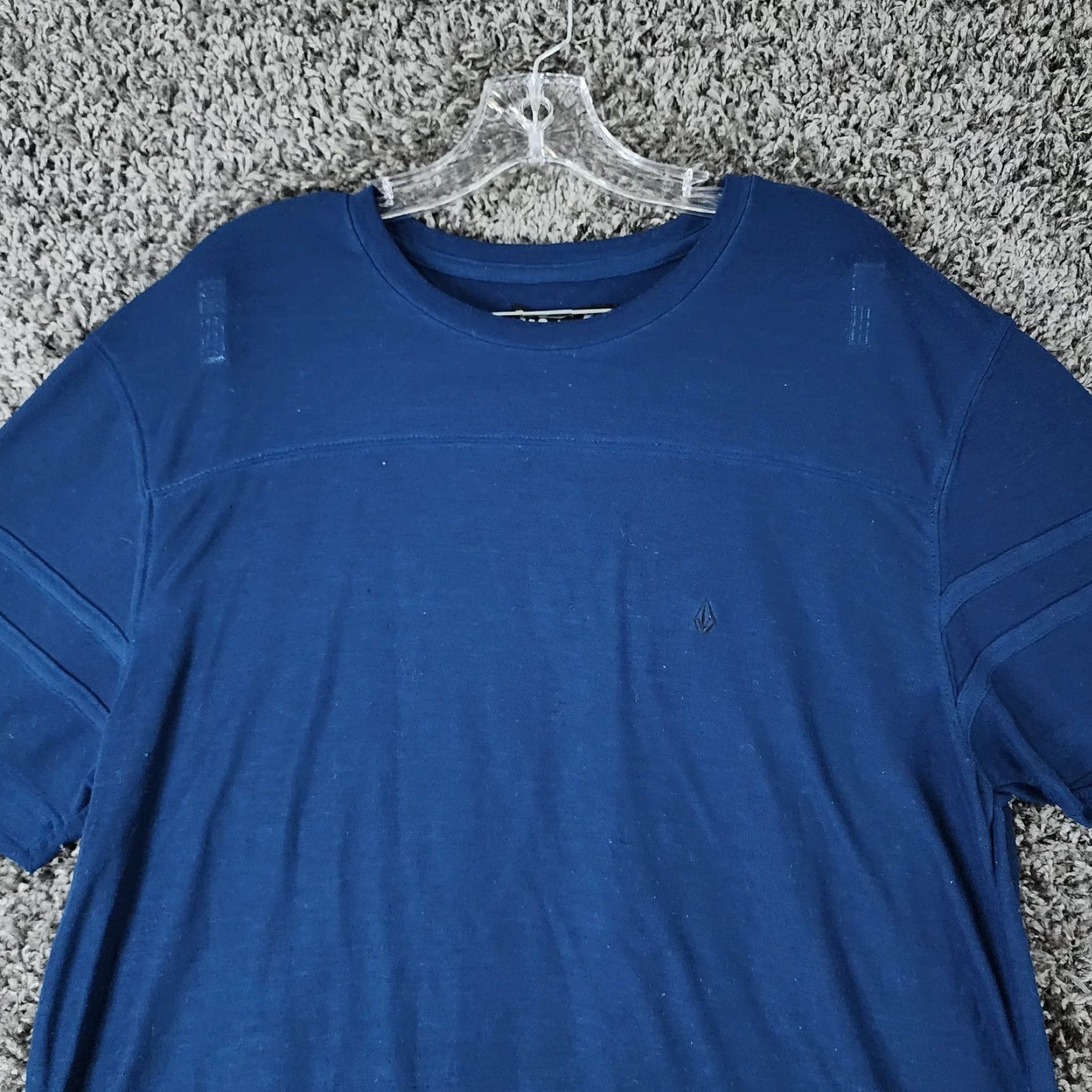 Volcom Volcom Men Blue Lightweight Short Sleeve Tee XL Size Size US 36 / EU 52 - 3 Thumbnail