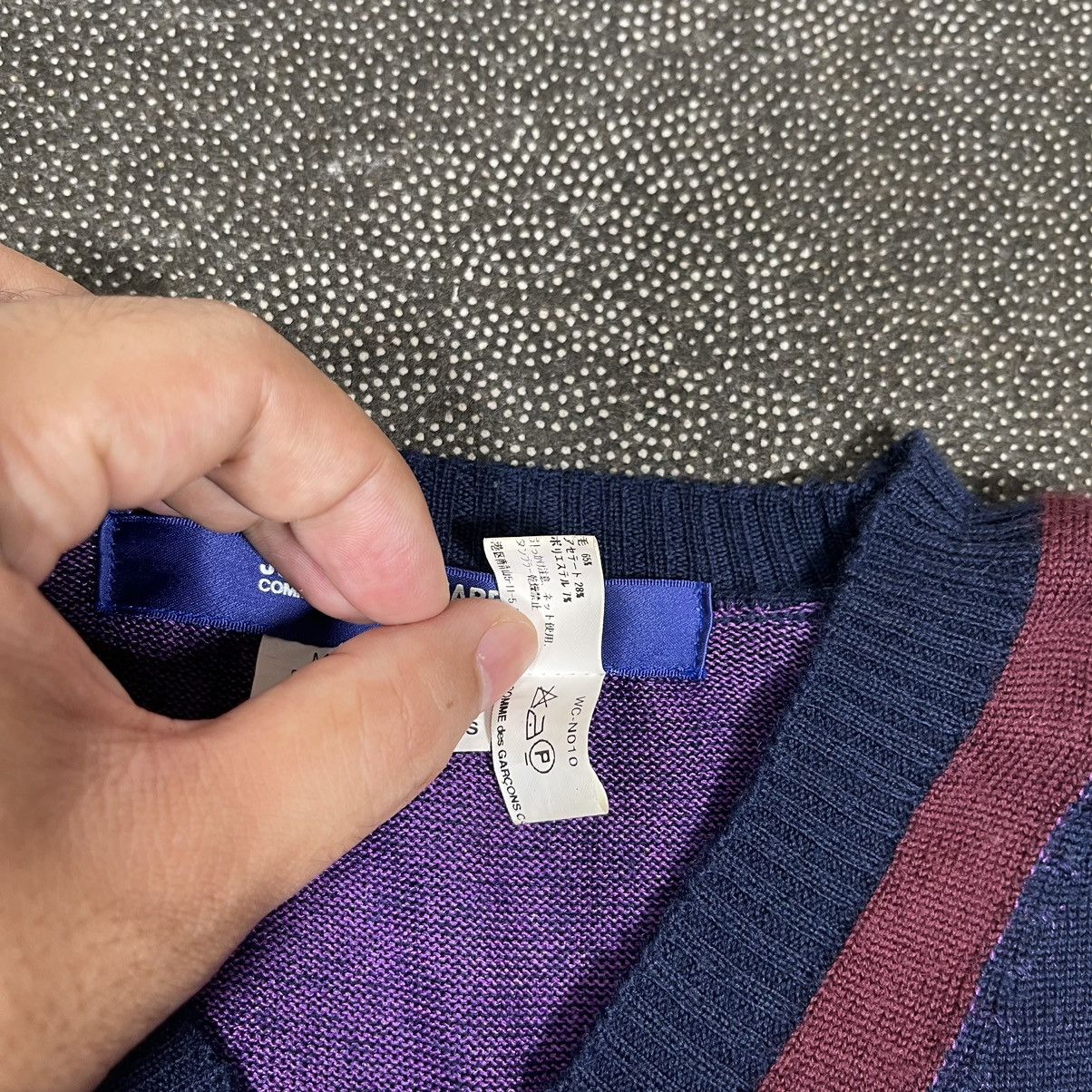 Comme des Garcons × Junya Watanabe Junya Watanabe FW10 Knitted Striped Sweater Size US M / EU 48-50 / 2 - 9 Thumbnail