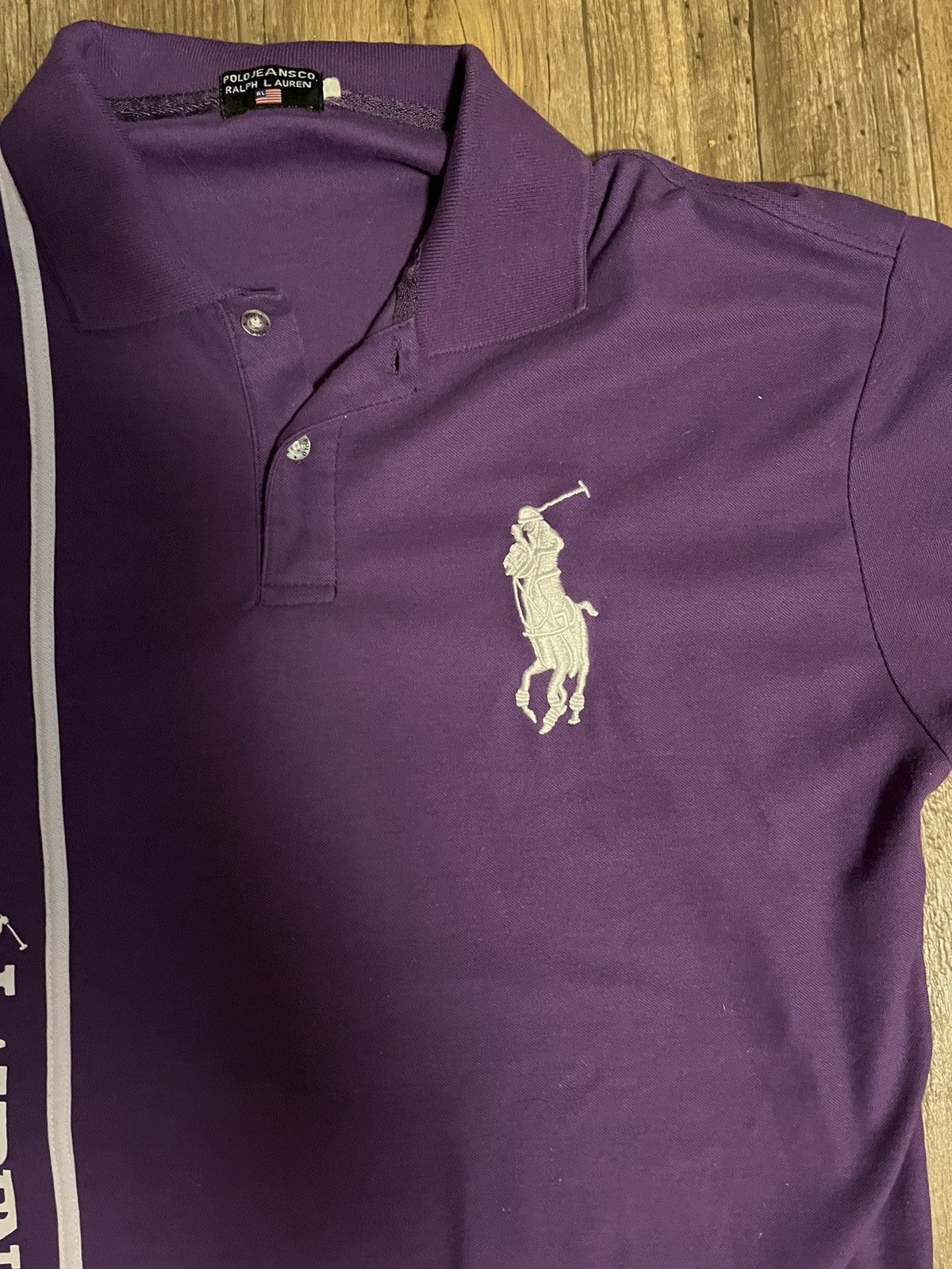 Polo Ralph Lauren Polo Ralph Lauren Polo | Classic OG Polo Tee Purple w/ Logo Size US L / EU 52-54 / 3 - 5 Thumbnail