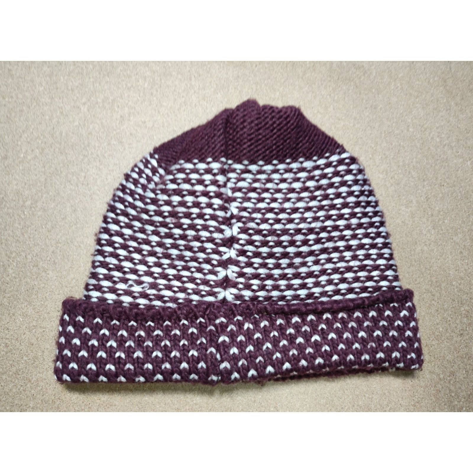 Salomon VINTAGE Salomon Beanie Hat Unisex Adults One Size Polka Dot Knit Size ONE SIZE - 2 Thumbnail