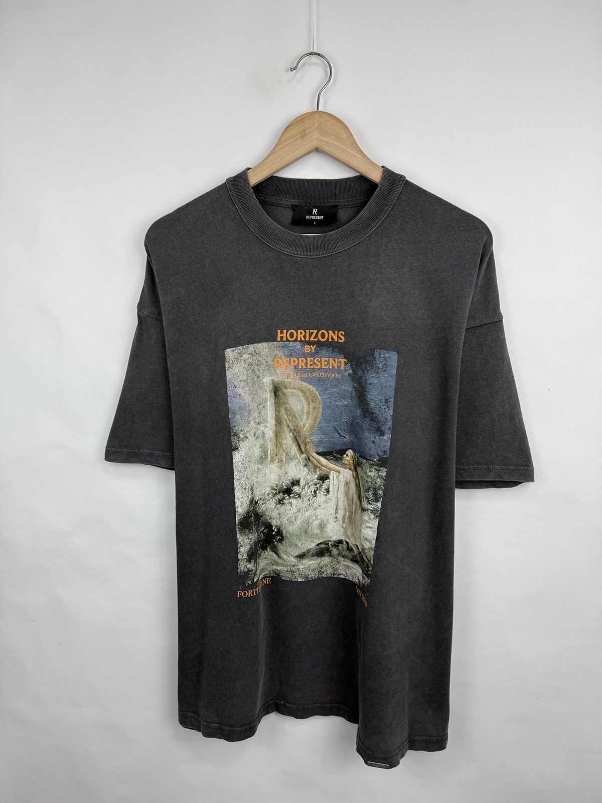 Designer × Represent Clo. Y2K Represent Horizons By Endurance We Conquer T-Shirt Rare Size US L / EU 52-54 / 3 - 6 Thumbnail