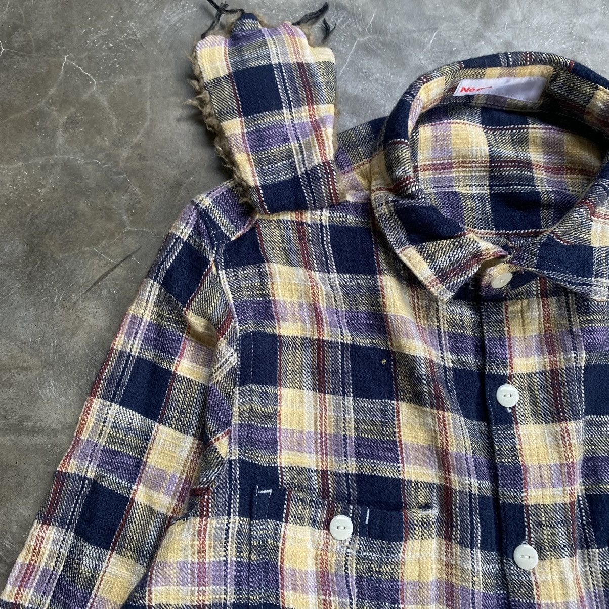 Issey Miyake 2000s Ne-net By Issey Miyake Plaid Button Up Shirts Size US M / EU 48-50 / 2 - 4 Thumbnail