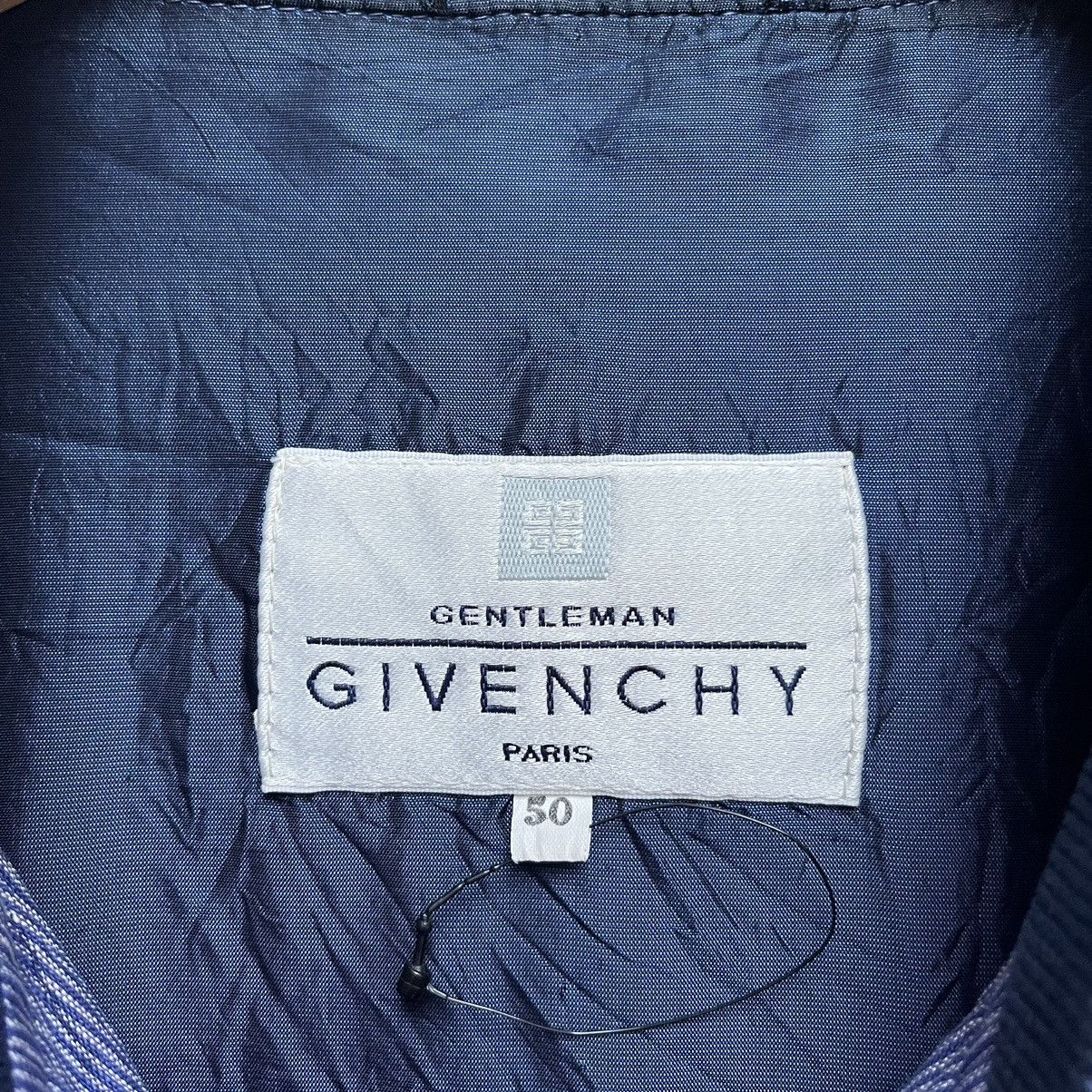 Givenchy Vintage Givenchy Gentleman Bomber Jacket Linnen Blend Size US L / EU 52-54 / 3 - 6 Thumbnail