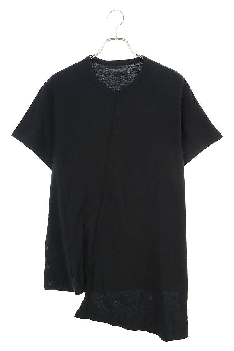 Yohji Yamamoto Asymmetrical Split Reconstructed Tee Size US L / EU 52-54 / 3 - 1 Thumbnail