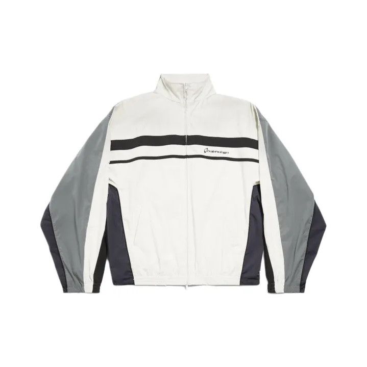 Balenciaga Balenciaga Color Block Zip Jacket for Men Size US L / EU 52-54 / 3 - 1 Thumbnail