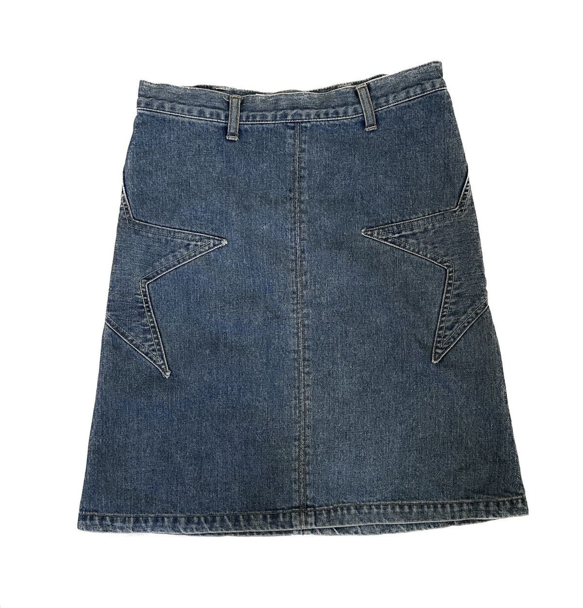 Hysteric Glamour Hysteric Glamour Denim Star Skirt Size 30" / US 8 / IT 44 - 2 Thumbnail