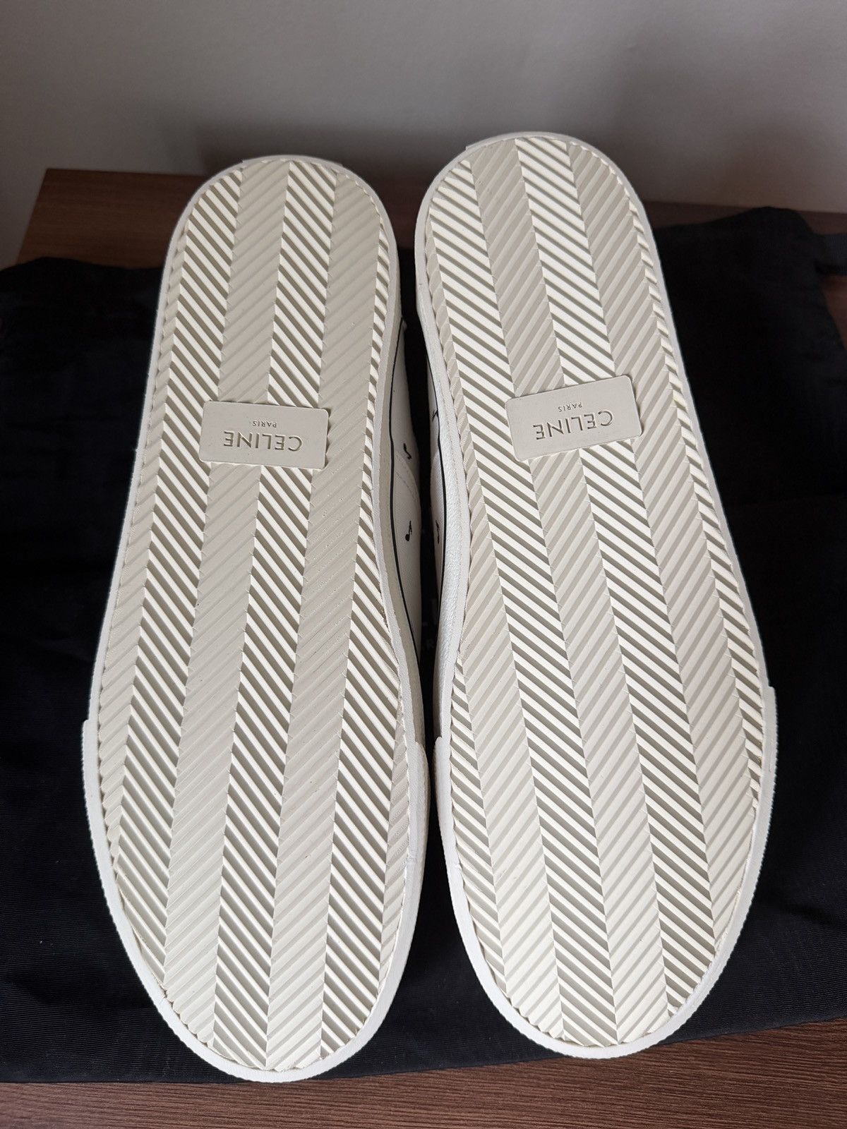 Celine Celine White Elliot Music Note GAT - BNIB - Hedi Slimane Size US 11.5 / EU 44-45 - 6 Thumbnail
