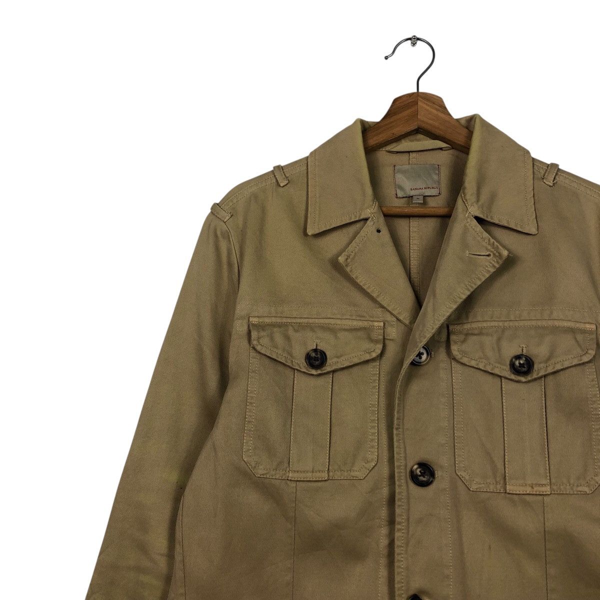 Japanese Brand Banana Republic Heavy Cotton Field Coat — Adventure Wear Size US M / EU 48-50 / 2 - 8 Thumbnail