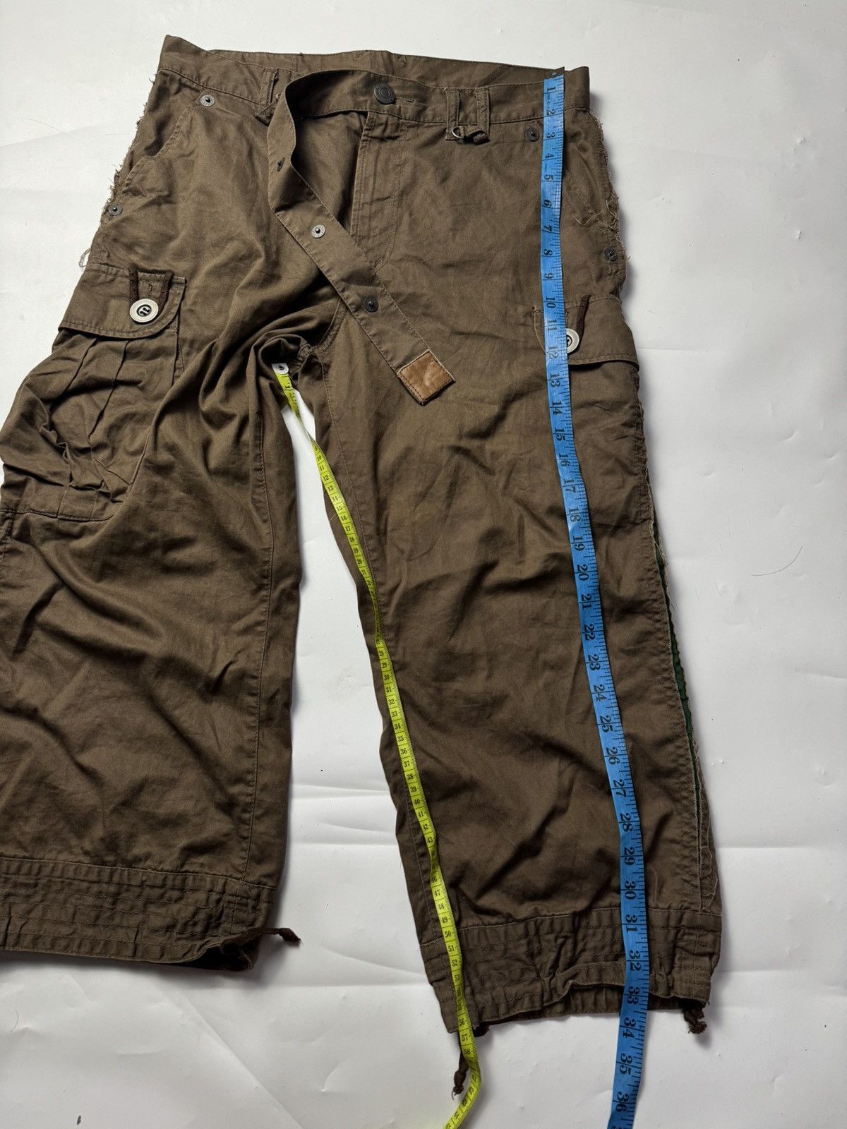 If Six Was Nine × Japanese Brand × PPFM PPFM CARGO MID PANTS ARCHIVE JAPANESE STYLE Size US 30 / EU 46 - 5 Thumbnail