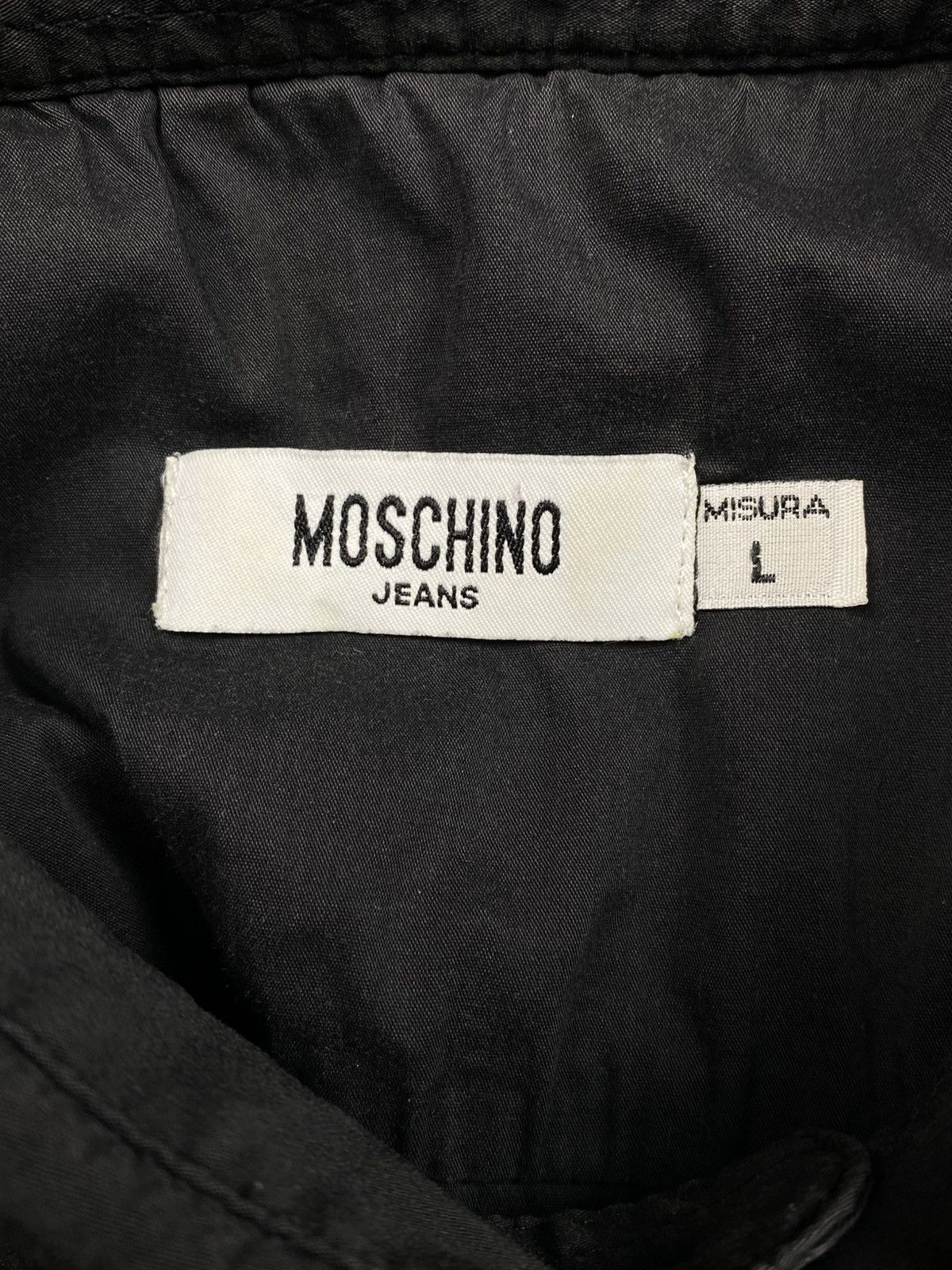 Moschino Vintage 2005 Moschino Jeans Popeye Patch Y2K Shirt archive Size US L / EU 52-54 / 3 - 15 Thumbnail
