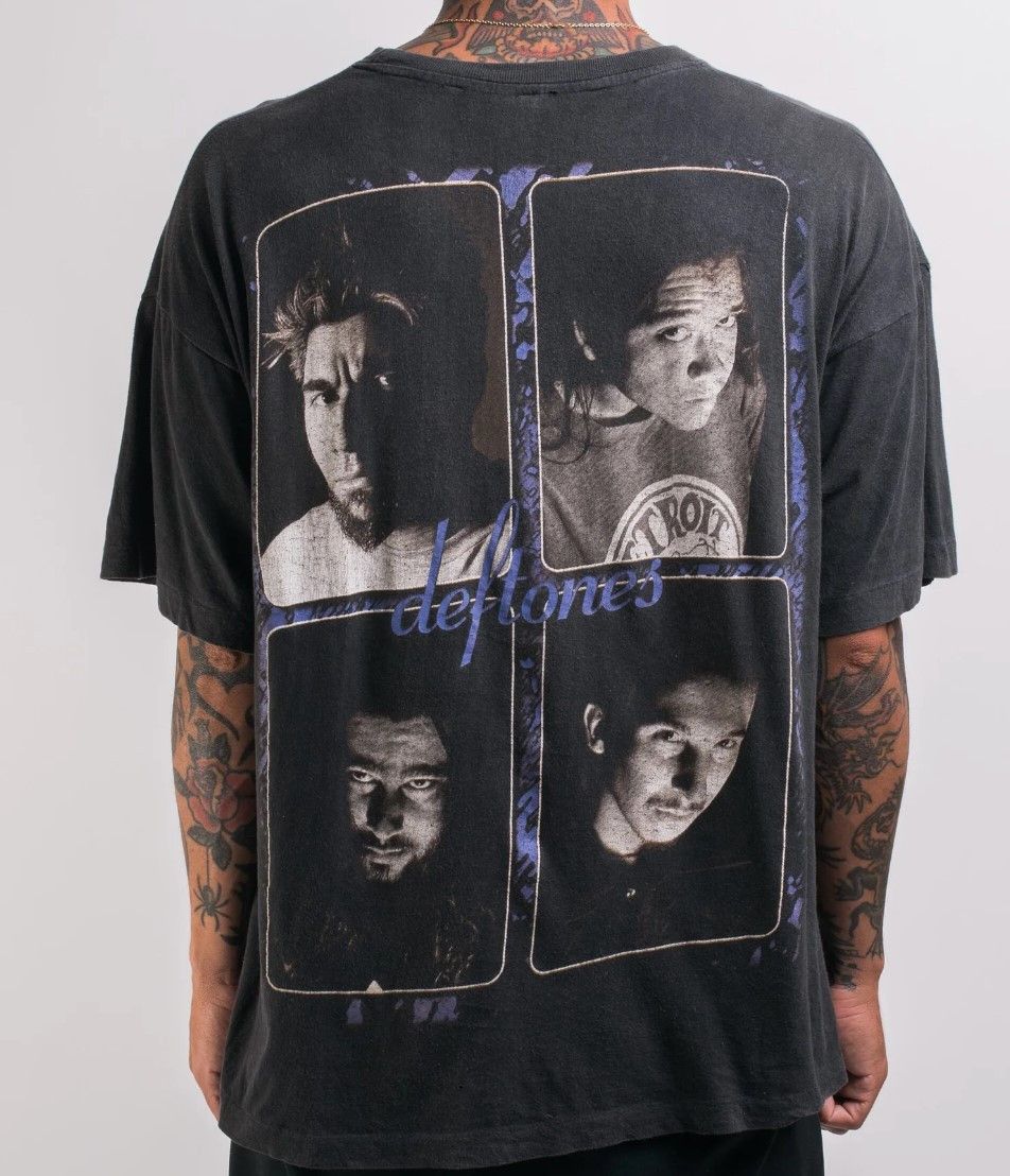 Band Tees Deftones Band T-shirt for Men Women Fans Deftones Band Tee Size US XL / EU 56 / 4 - 2 Thumbnail