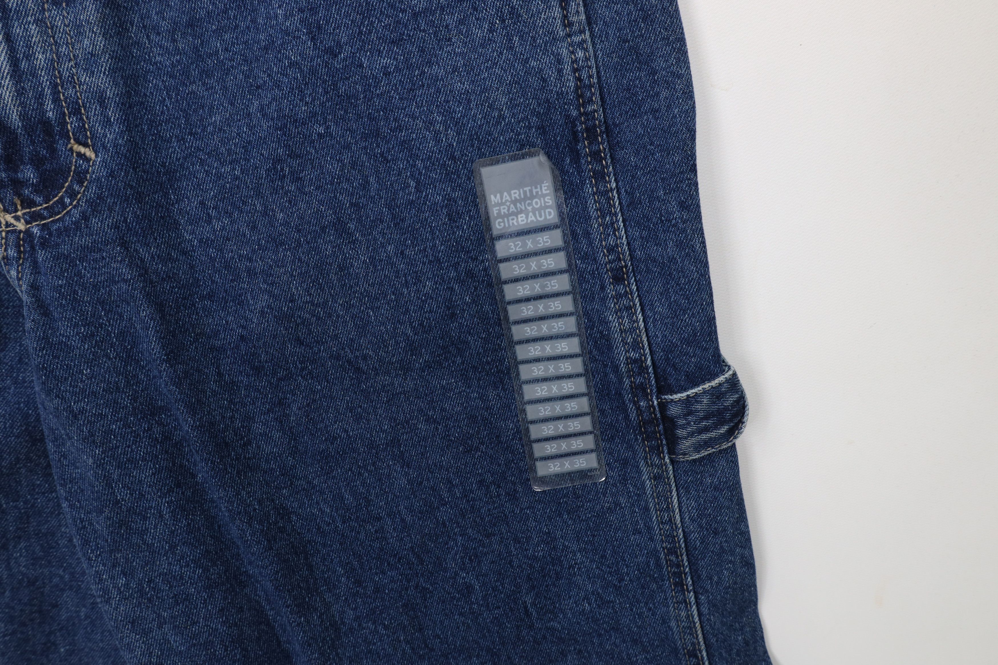 Marithe + Francois Girbaud Deadstock Vintage 90s Marithe Francois Girbaud Wide Jeans Size US 32 / EU 48 - 6 Thumbnail
