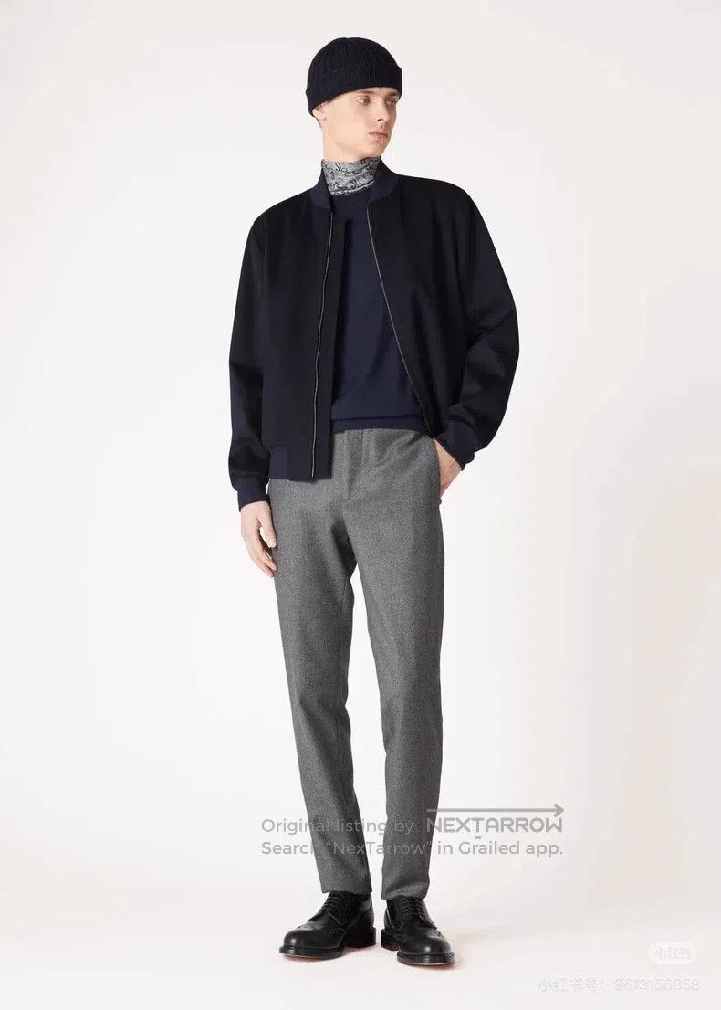 Loro Piana Loro Piana Cashmere Ivy Bomber pilot jacket Size US XL / EU 56 / 4 - 2 Thumbnail