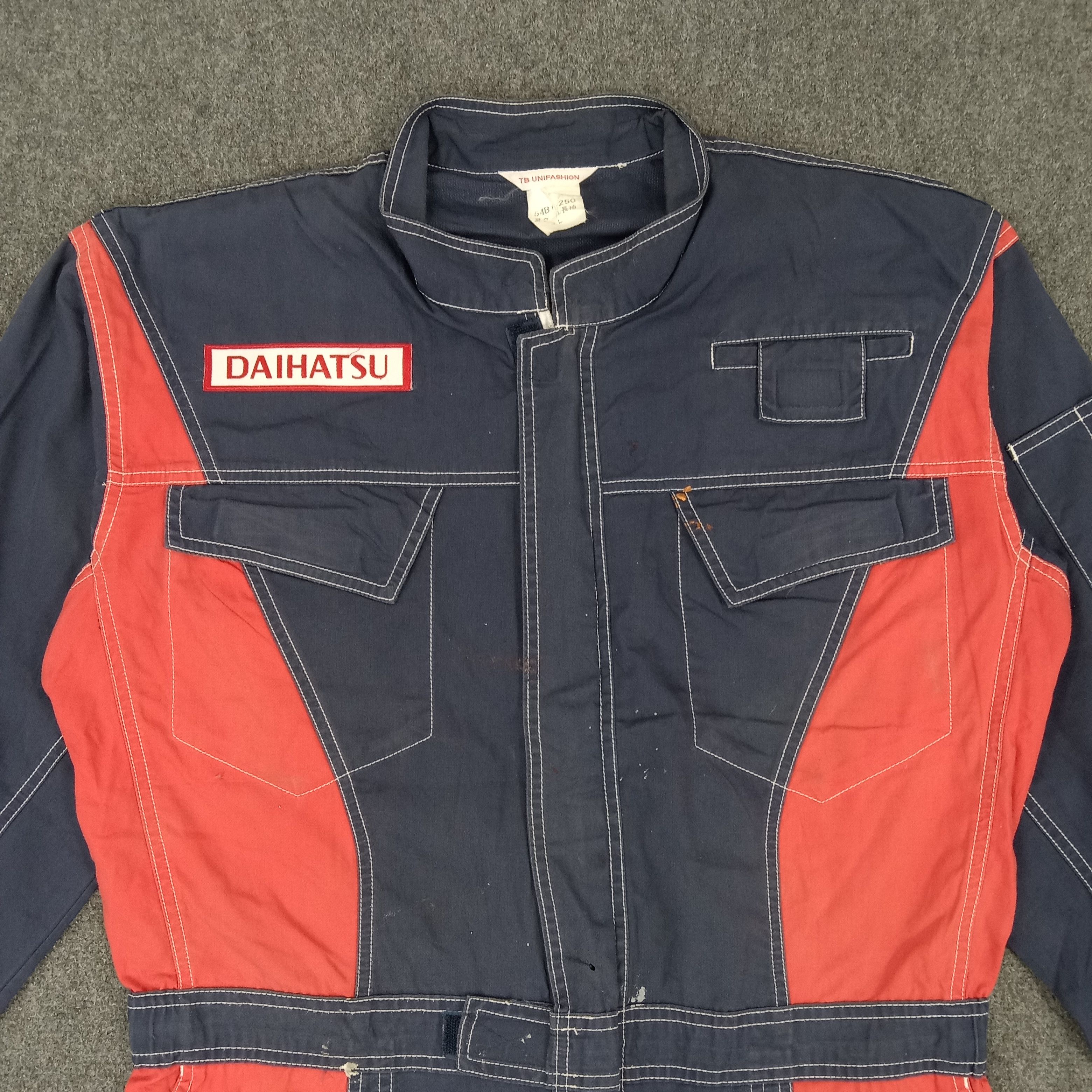Japanese Brand × Vintage DAIHATSU Japanese Brand Motorsports coverall Jacket Size US L / EU 52-54 / 3 - 5 Thumbnail
