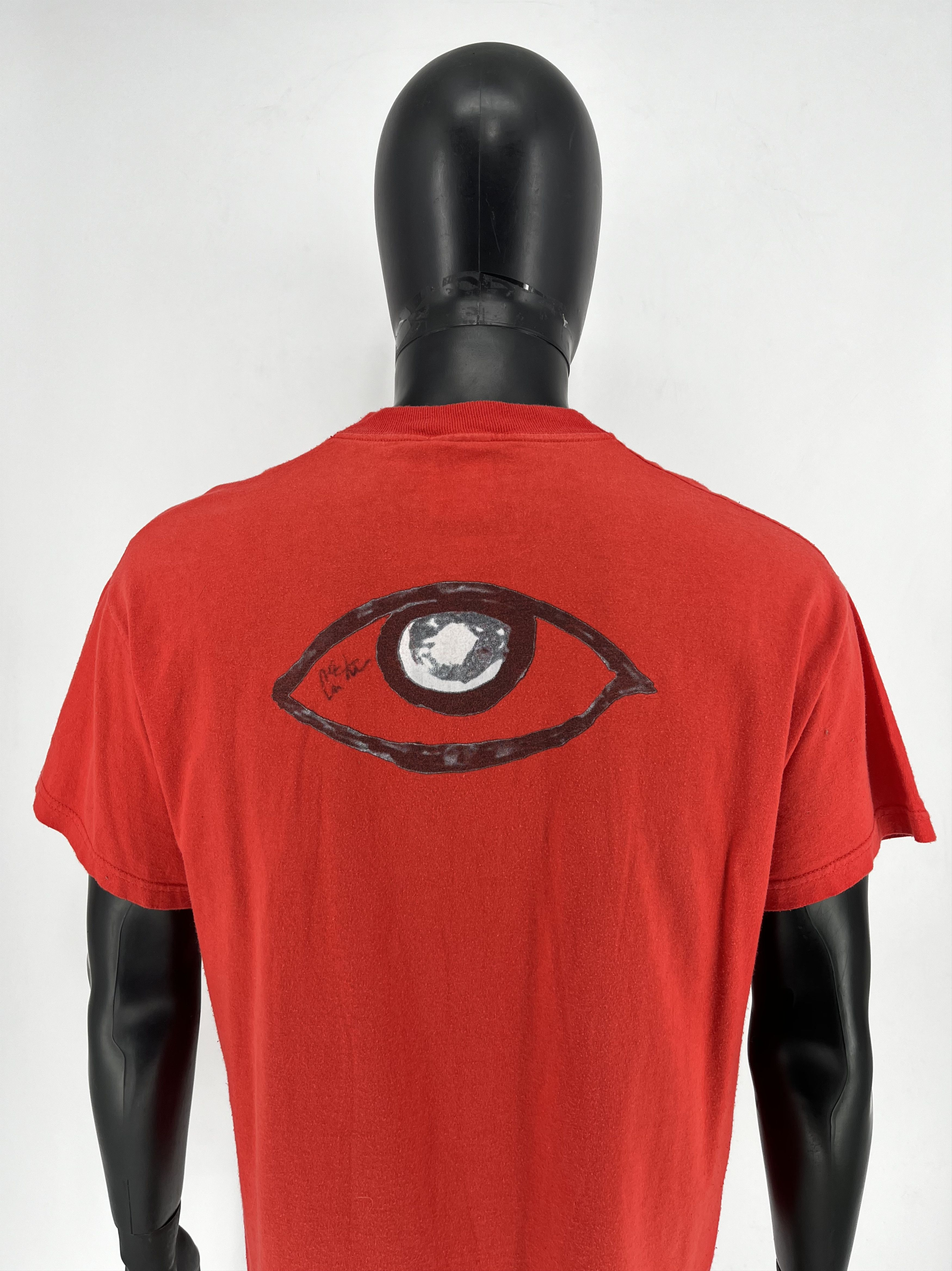 Vintage Vintage Y2K Red Fenix TX Punk Pop Band Skater Tee Screen L Size US L / EU 52-54 / 3 - 12 Thumbnail