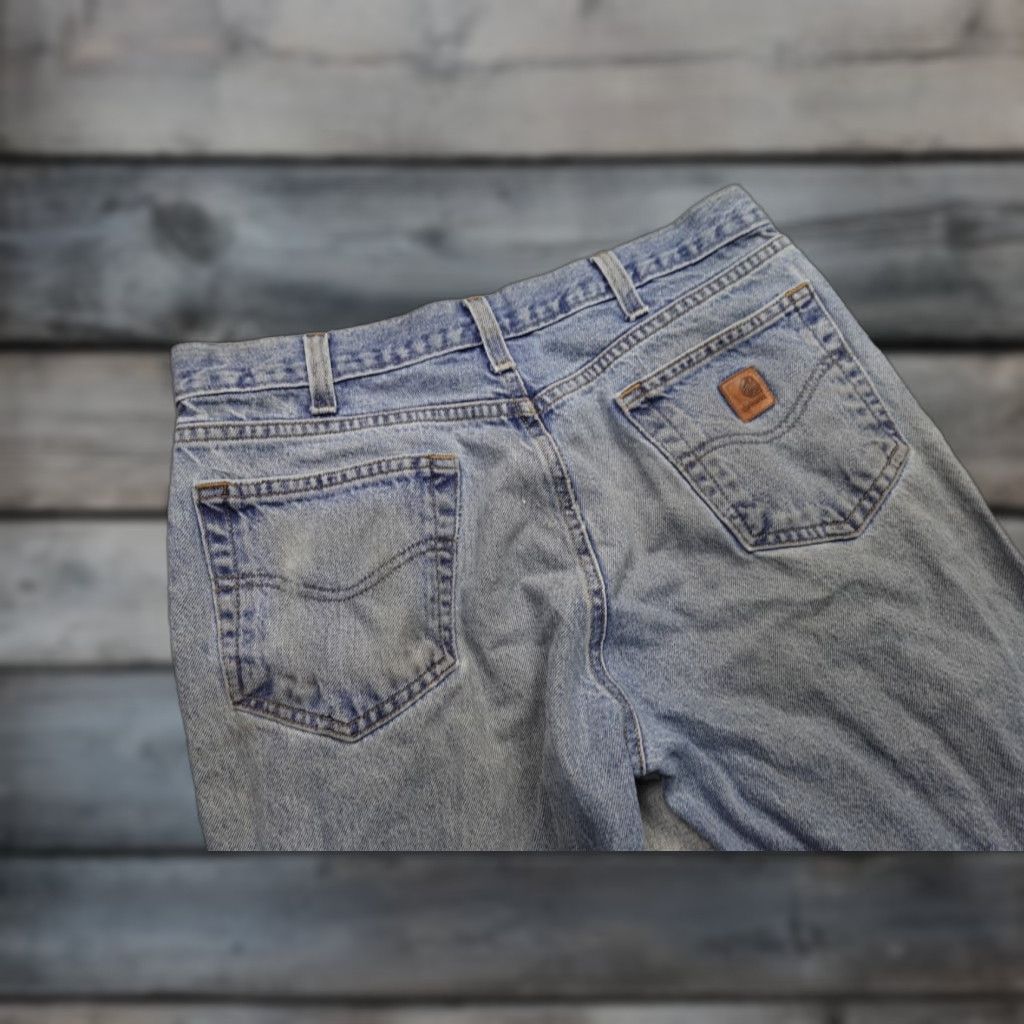 Carhartt Carhartt Jeans Men 34x32 Blue Distressed Grunge 5-Pocket Denim Jeans Size US 34 / EU 50 - 1 Thumbnail