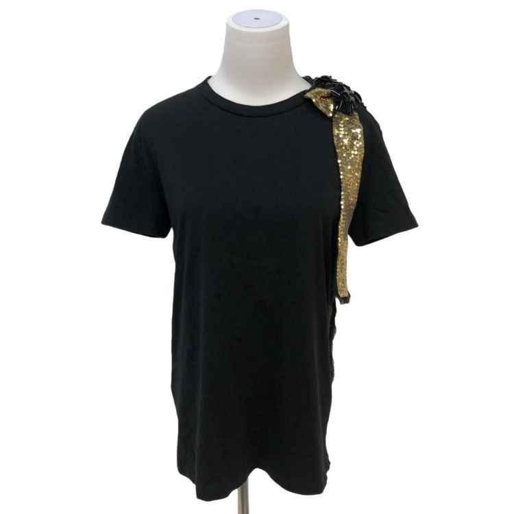 Miu Miu Miu Miu Sequin Embellished T-Shirt Size M Size M / US 6-8 / IT 42-44 - 1 Thumbnail