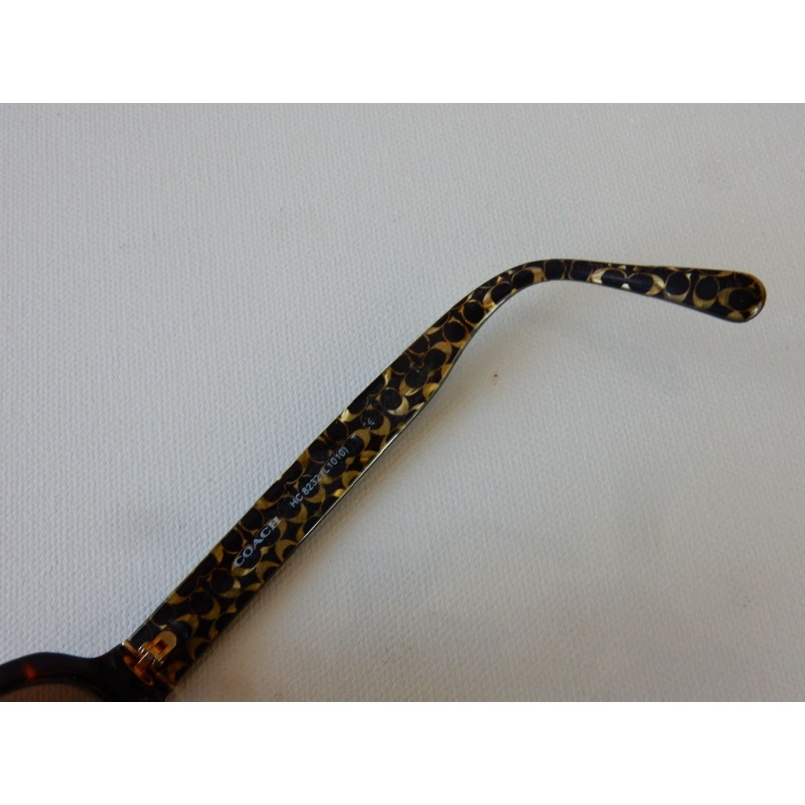 Coach VINTAGE Coach Sunglasses Frames Women Brown Prescription Small Scratches Adjustable 54 Eye Size Size ONE SIZE - 4 Thumbnail