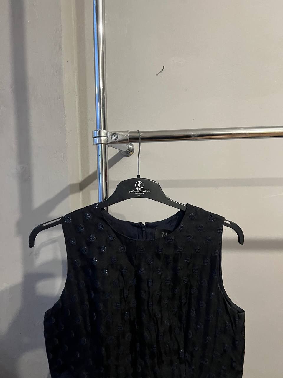 Max Mara PIANOFORTE BY MAX MARA NAVY SOLID EVENING MIDI DRESS SZ US12 Size XL / US 12-14 / IT 48-50 - 4 Thumbnail