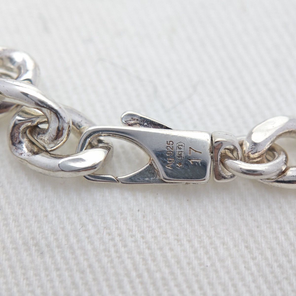 Gucci Gucci Trademark Chain Silver Bracelet with Tag Size ONE SIZE - 6 Thumbnail