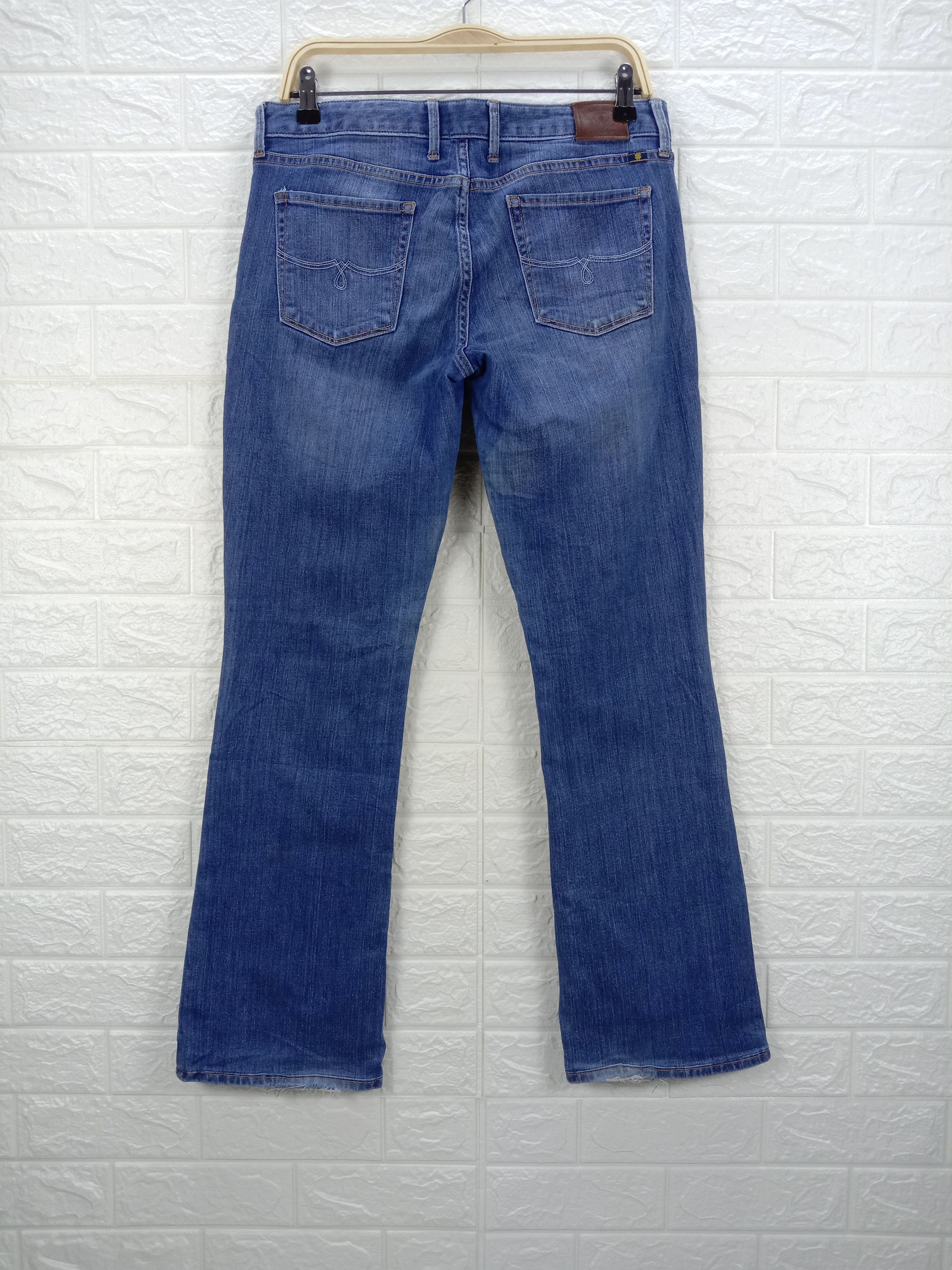 Lucky Brand Vintage Lucky Brand Flare Jeans Boot Cut Denim Size 32" / US 10 / IT 46 - 5 Thumbnail