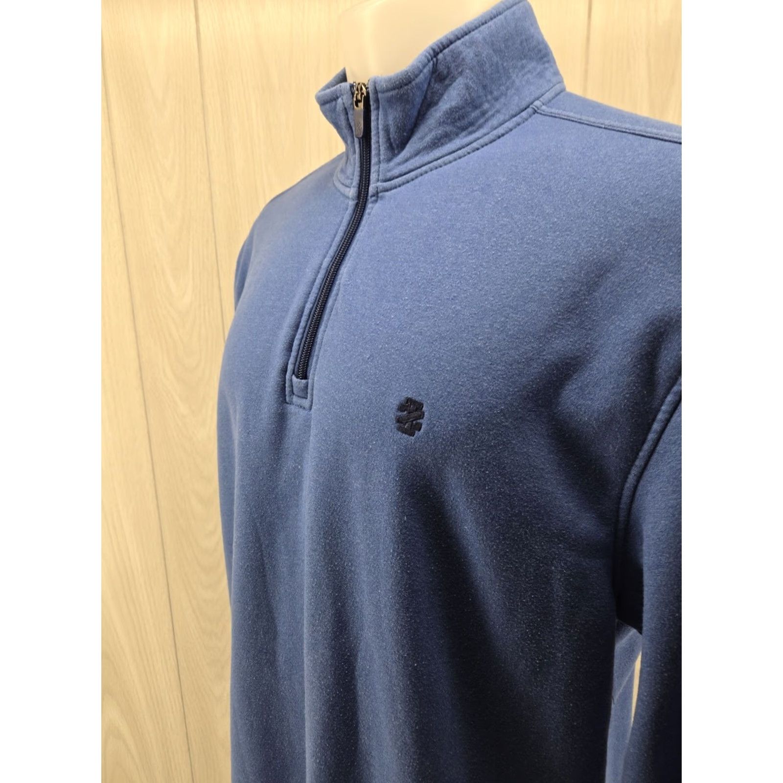 Izod VINTAGE IZOD Advantage Performance Sweatshirt 1/4 Zip Men’s Pullover XL Blue Size US XL / EU 56 / 4 - 5 Thumbnail
