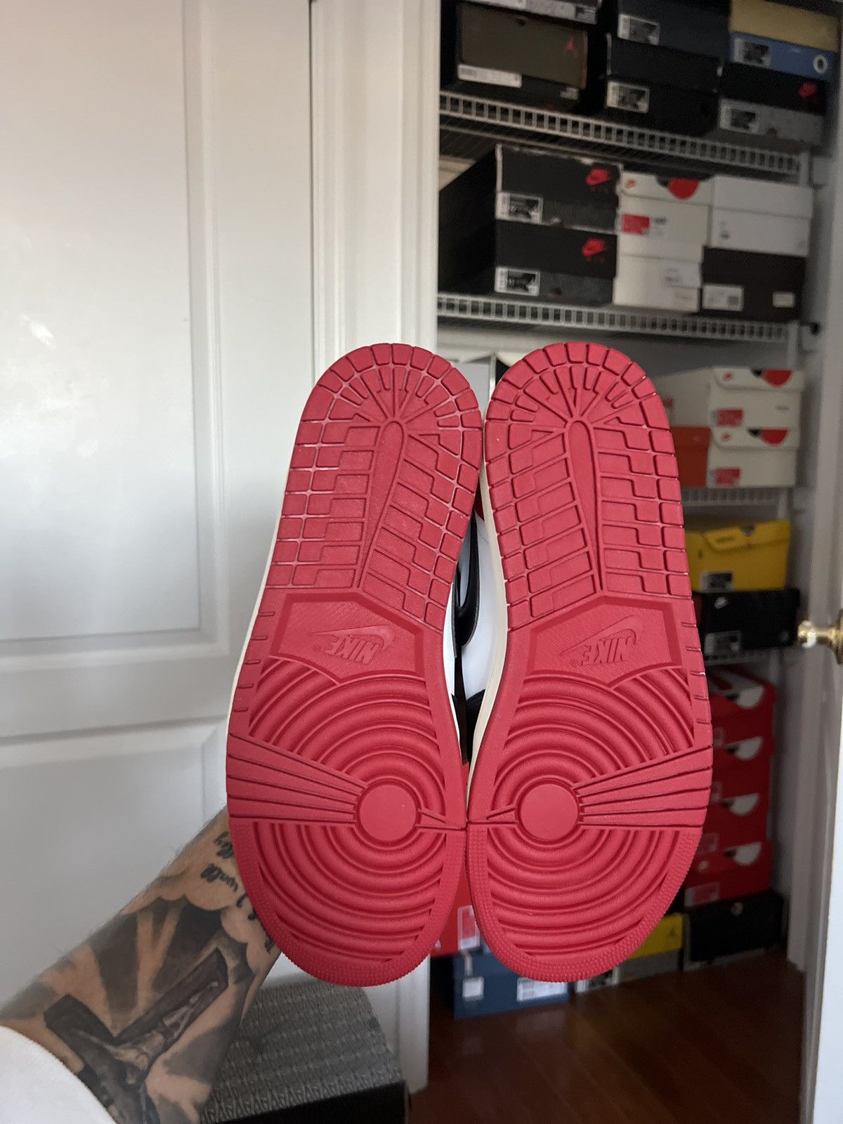 Jordan Brand × Nike Black toe 1 Size US 10.5 / EU 43-44 - 6 Thumbnail