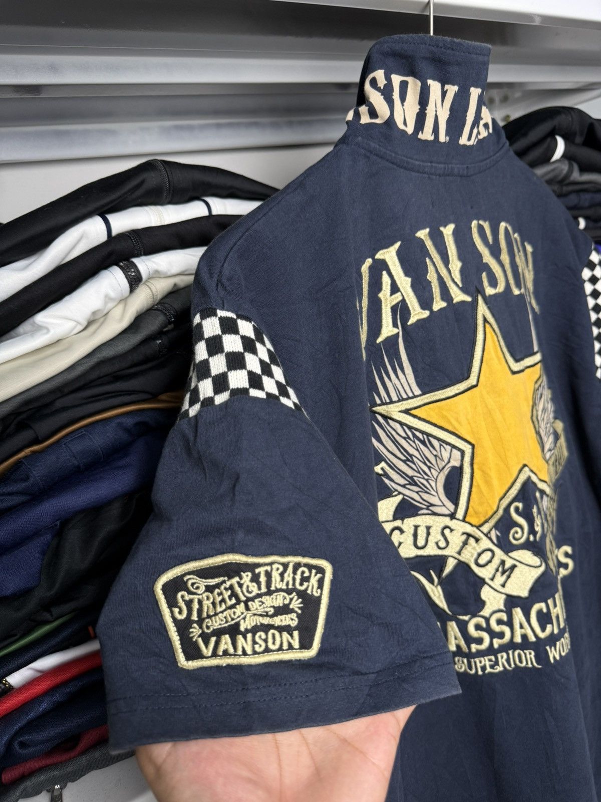 Vanson Leathers VANSON LEATHERS VINTAGE Size US L / EU 52-54 / 3 - 6 Thumbnail