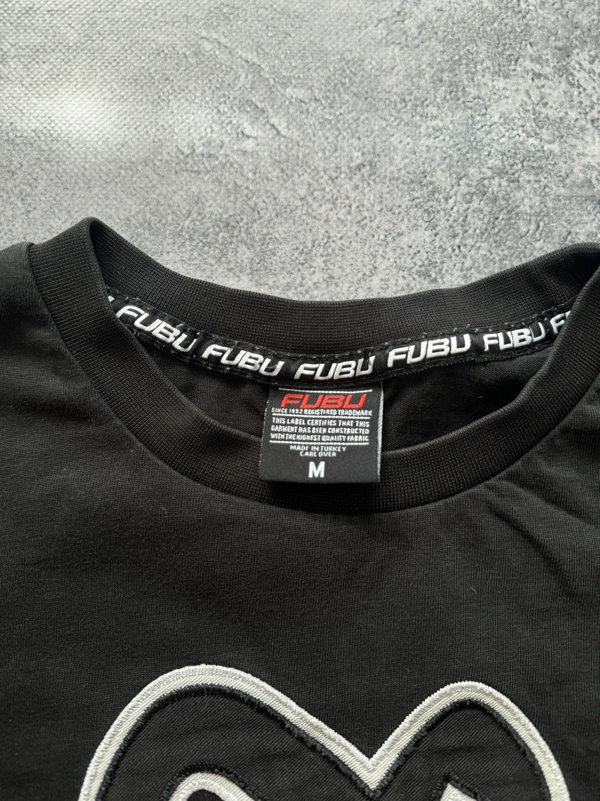 Fubu × Vintage Fubu Big Logo Black T-Shirt Size US M / EU 48-50 / 2 - 5 Thumbnail
