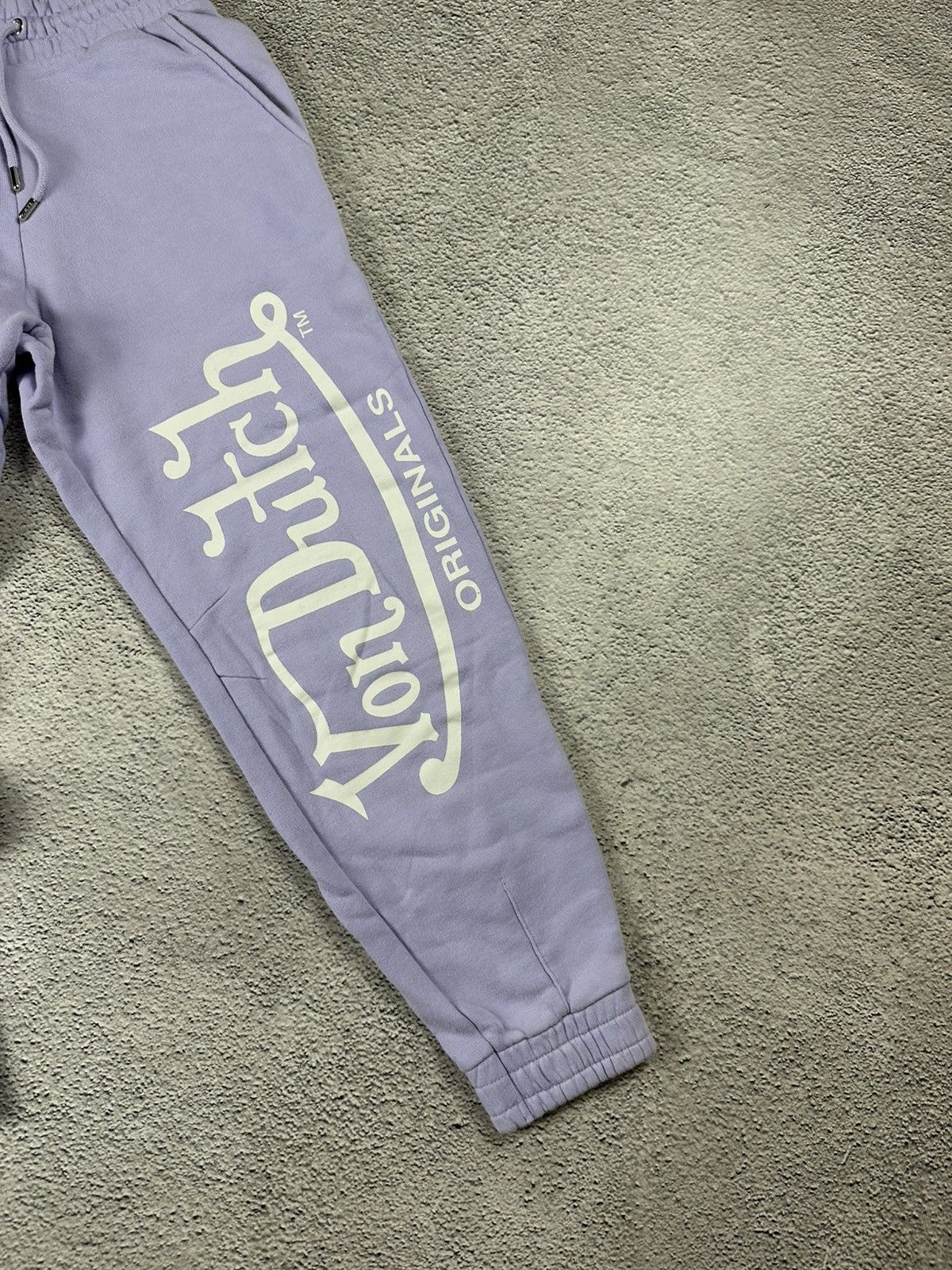 Von Dutch Vintage Von Dutch Sweatpants Baggy Big Logo Y2K Streetwear Size 27" / US 4 / IT 40 - 5 Thumbnail