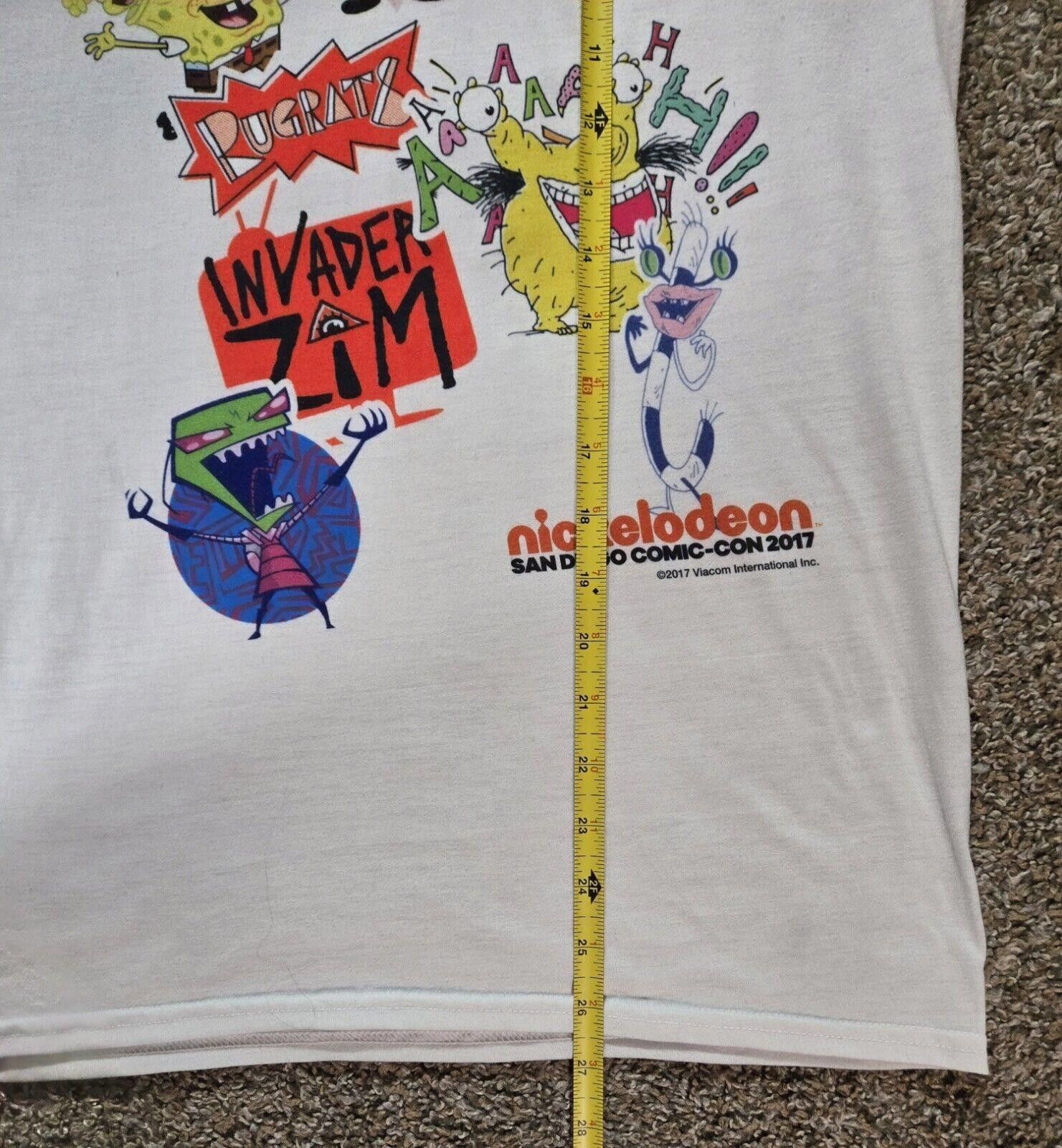 Gildan 2017 San Diego Comic-Con TShirt Spongebob Rugrats zim Size US M / EU 48-50 / 2 - 2 Thumbnail