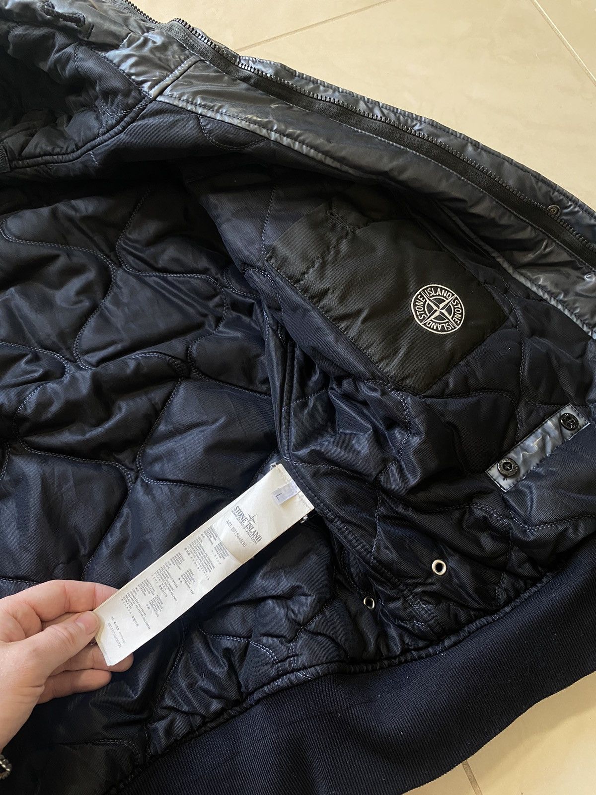 Stone Island Stone island Mussoula gommata waterproof jacket Size US L / EU 52-54 / 3 - 6 Thumbnail