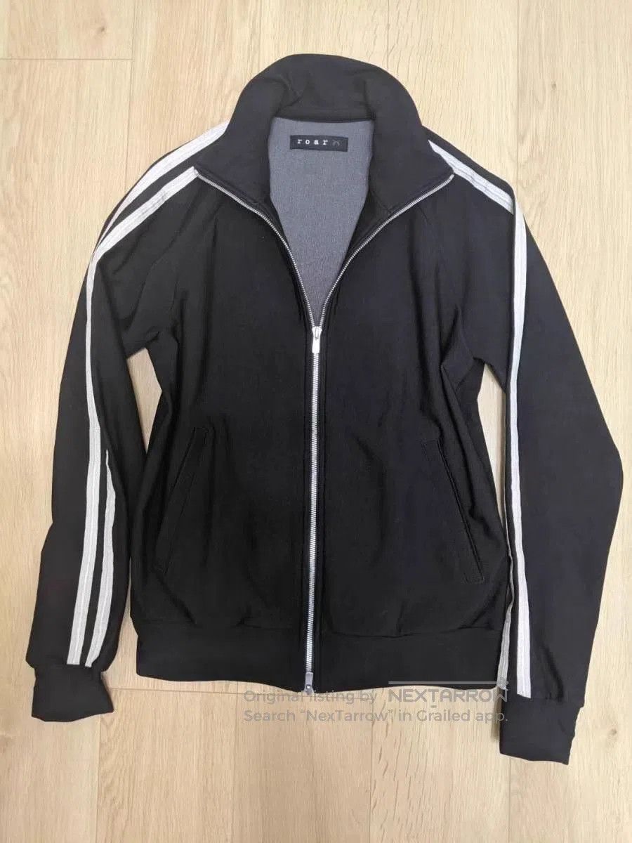 Roar Black Track Jacket & Pants Set with Crystal Gun Design. Size US S / EU 44-46 / 1 - 2 Thumbnail