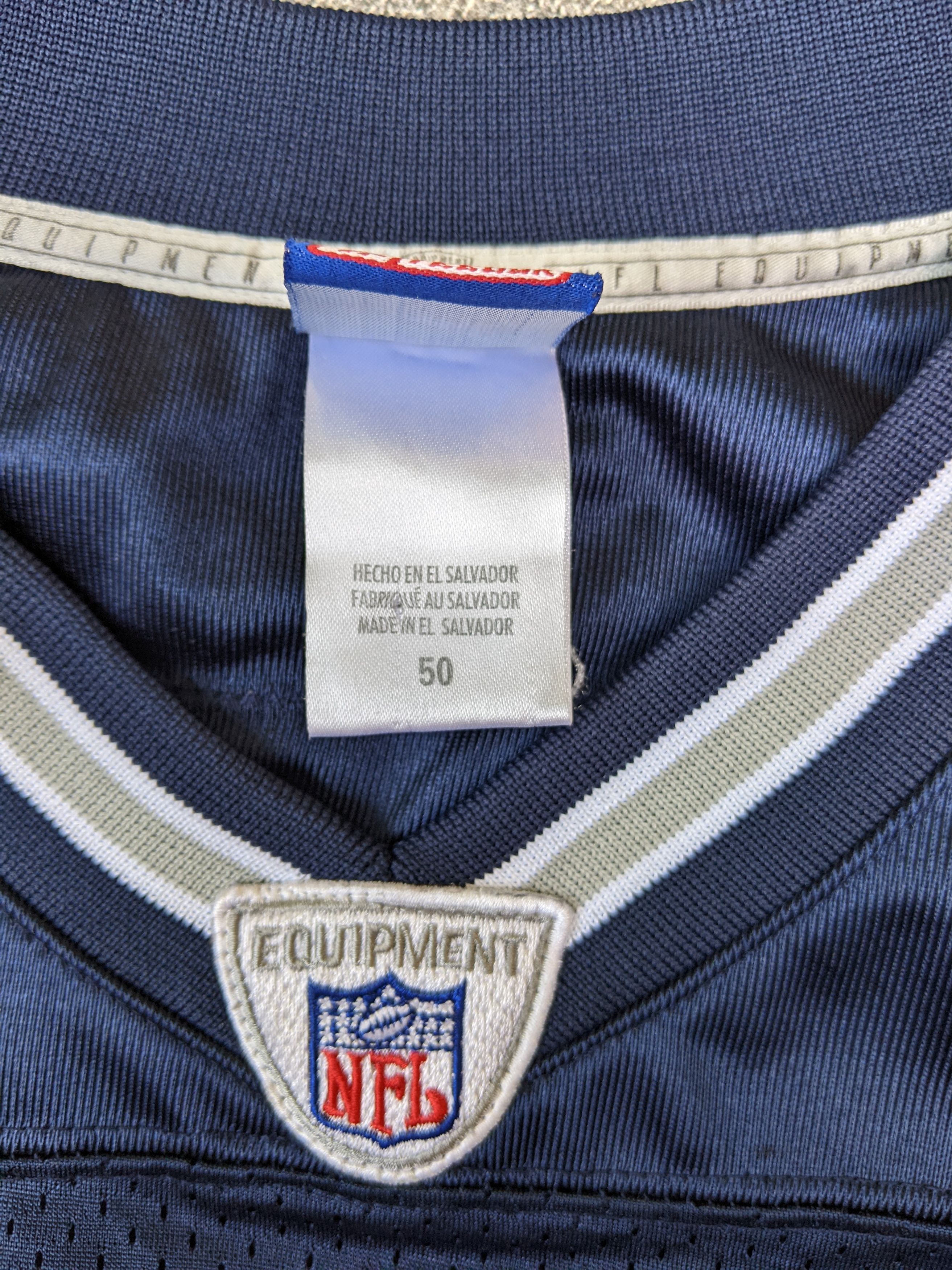 NFL Nfl Reebok Dallas Cowboys E. Smith Size US M / EU 48-50 / 2 - 9 Thumbnail