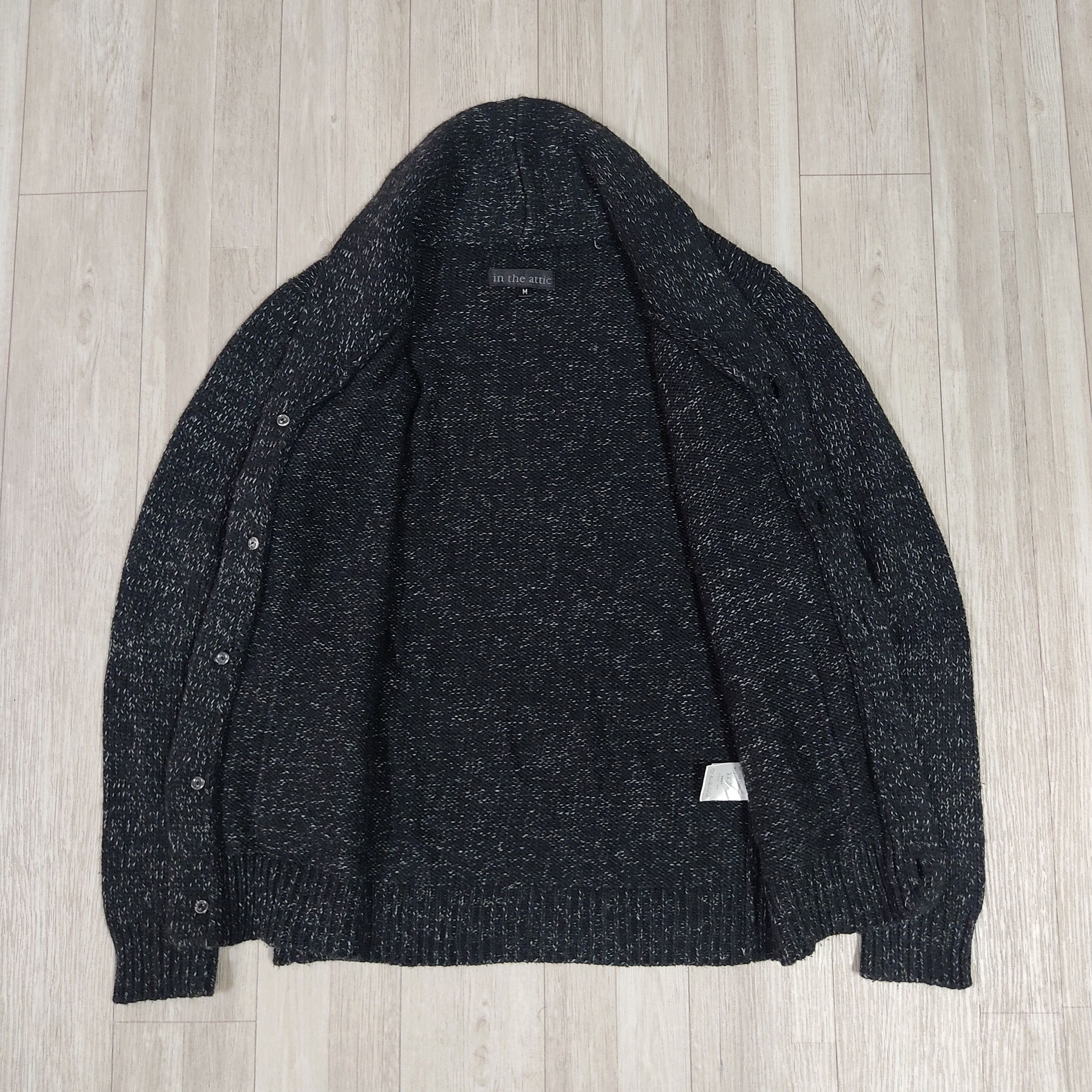 In The Attic In The Attic Shawl Collar Woollen Knit Cardigan Sweater Size US S / EU 44-46 / 1 - 5 Thumbnail