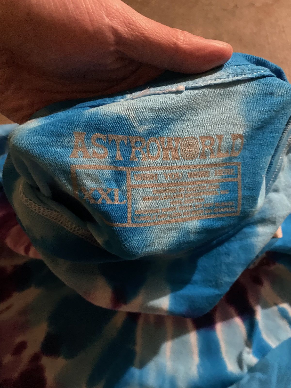 Travis Scott Travis Scott Astroworld Tie Dye Long Sleeve Size US XXL / EU 58 / 5 - 2 Thumbnail