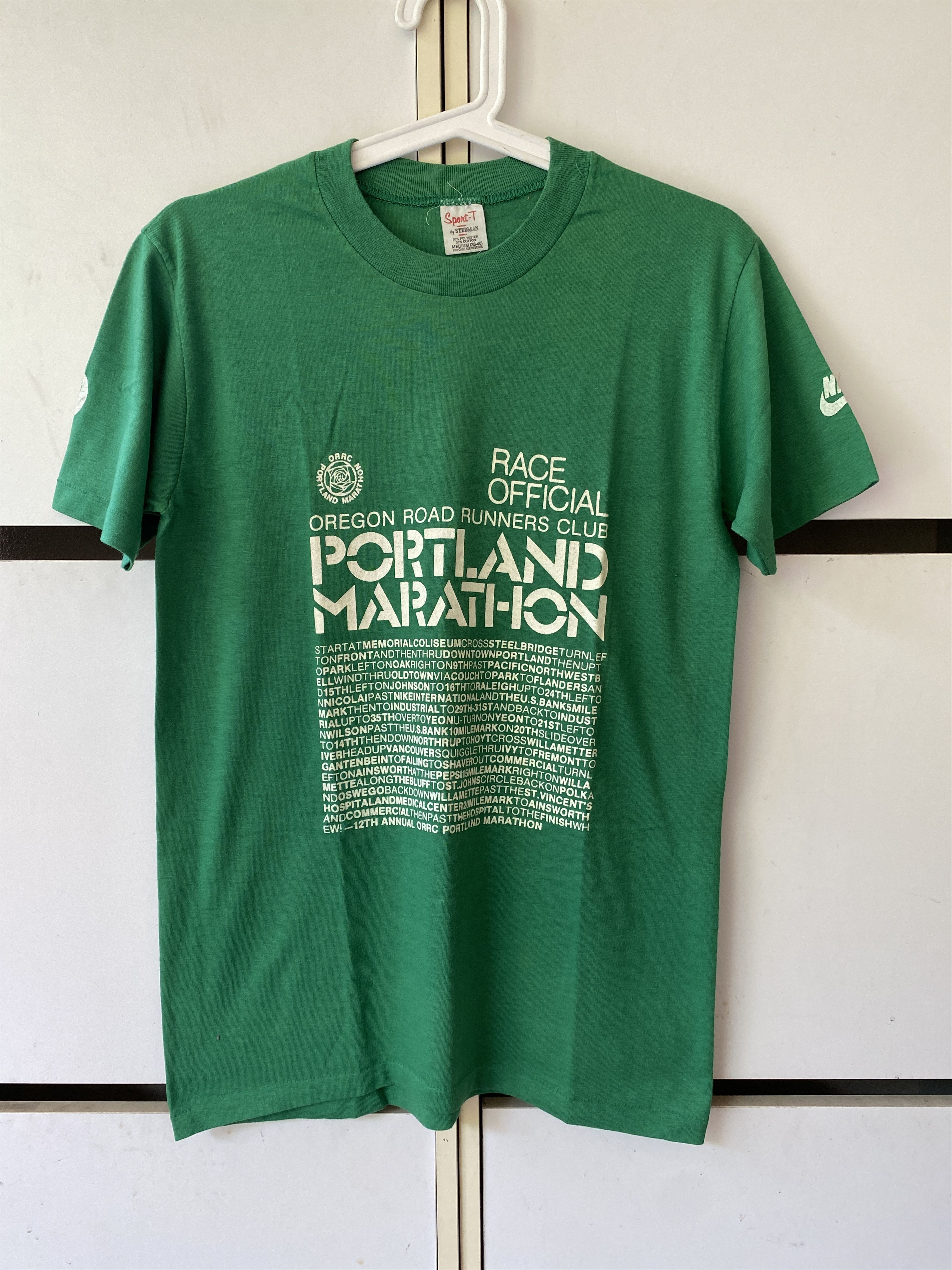 Vintage VINTAGE NIKE X PORTLAND MARATHON RACE OFFICER TEE Size US M / EU 48-50 / 2 - 1 Thumbnail