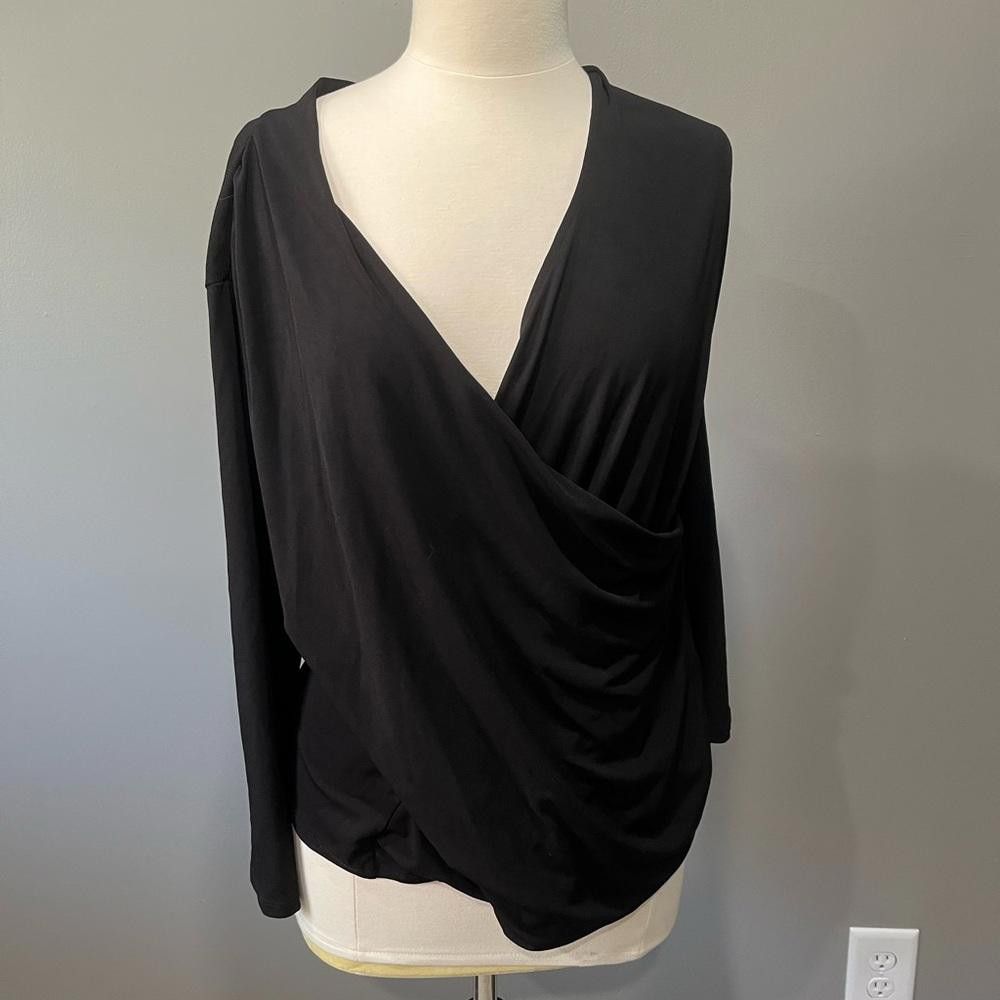 Designer 41 Hawthorn V-Neck Blouse Size XXL / US 16-18 / IT 52-54 - 1 Thumbnail