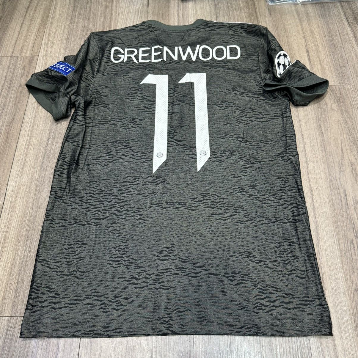 Adidas Manchester united 20/21 C/L away shirt #11 greenwood Size US M / EU 48-50 / 2 - 2 Thumbnail