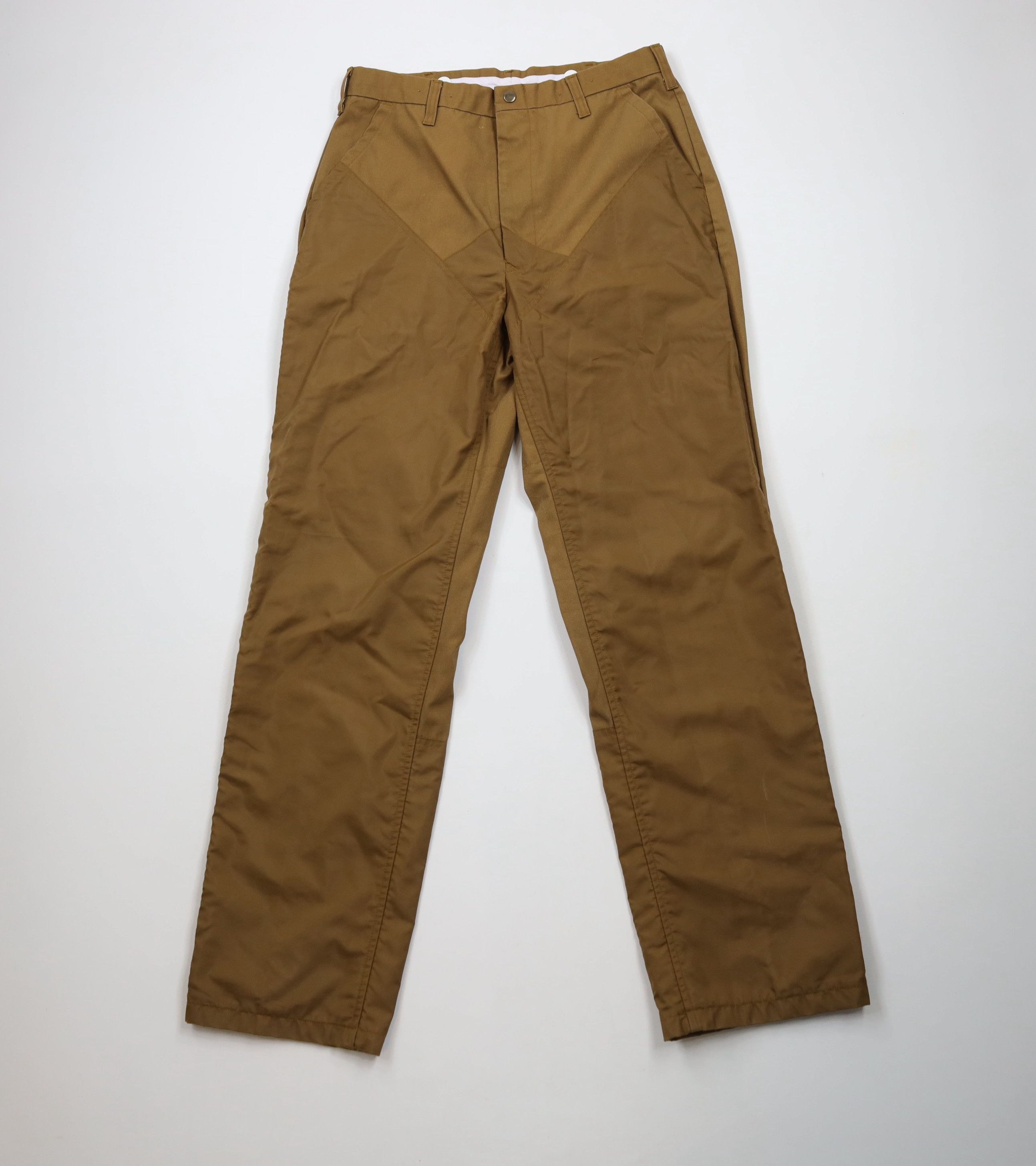 Vintage Vintage 90s Streetwear Hunting Field Brush Pants Brown Size US 32 / EU 48 - 1 Thumbnail